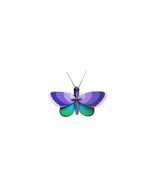Imagem 0 de Mural em 3D Studio roof borboleta de cobre azul