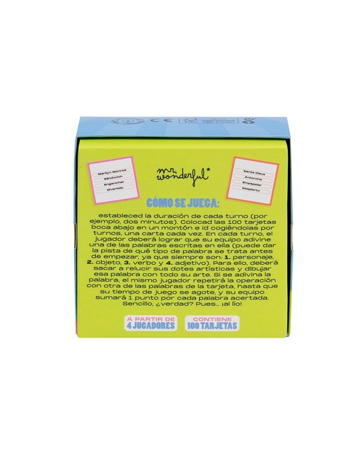 Juego de cartas Mr Wonderful: ¡Esto pinta genial! 2