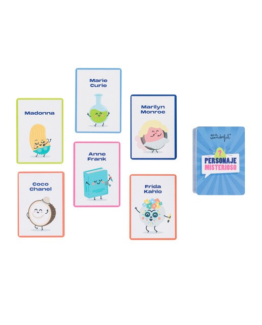 Juego de cartas Mr Wonderful: Personaje misterioso 4