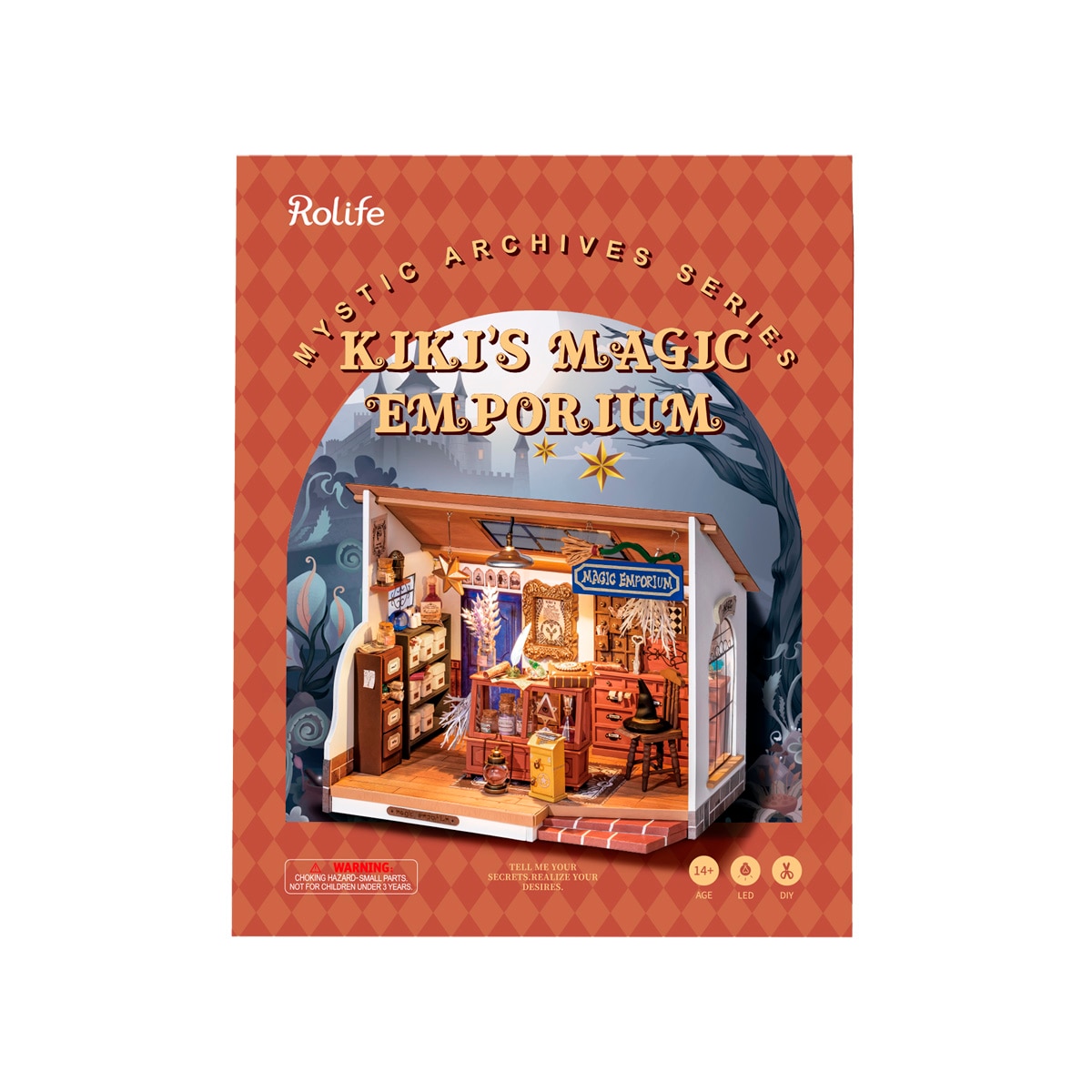 Maqueta de casa em miniatura Rolife Kiki'S Magic Emporium 4