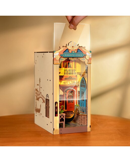 Maqueta de suporte para livros Rolife Romantic Venice 6