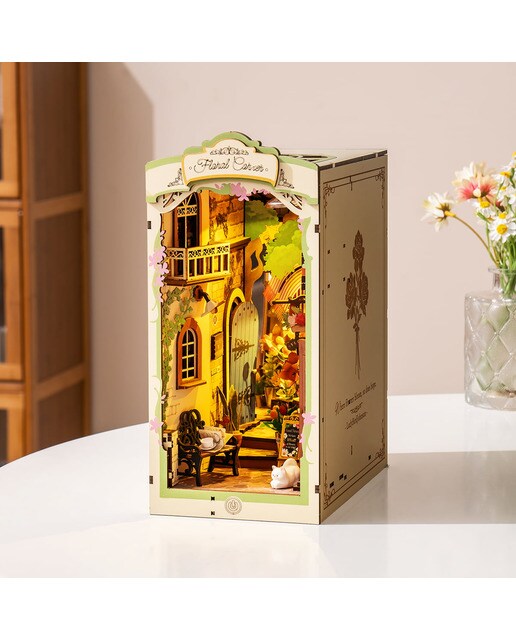 Maqueta de suporte para livros Rolife Floral Corner 2