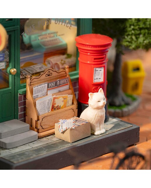 Maqueta de casa em miniatura Rolife Century Post Office 5