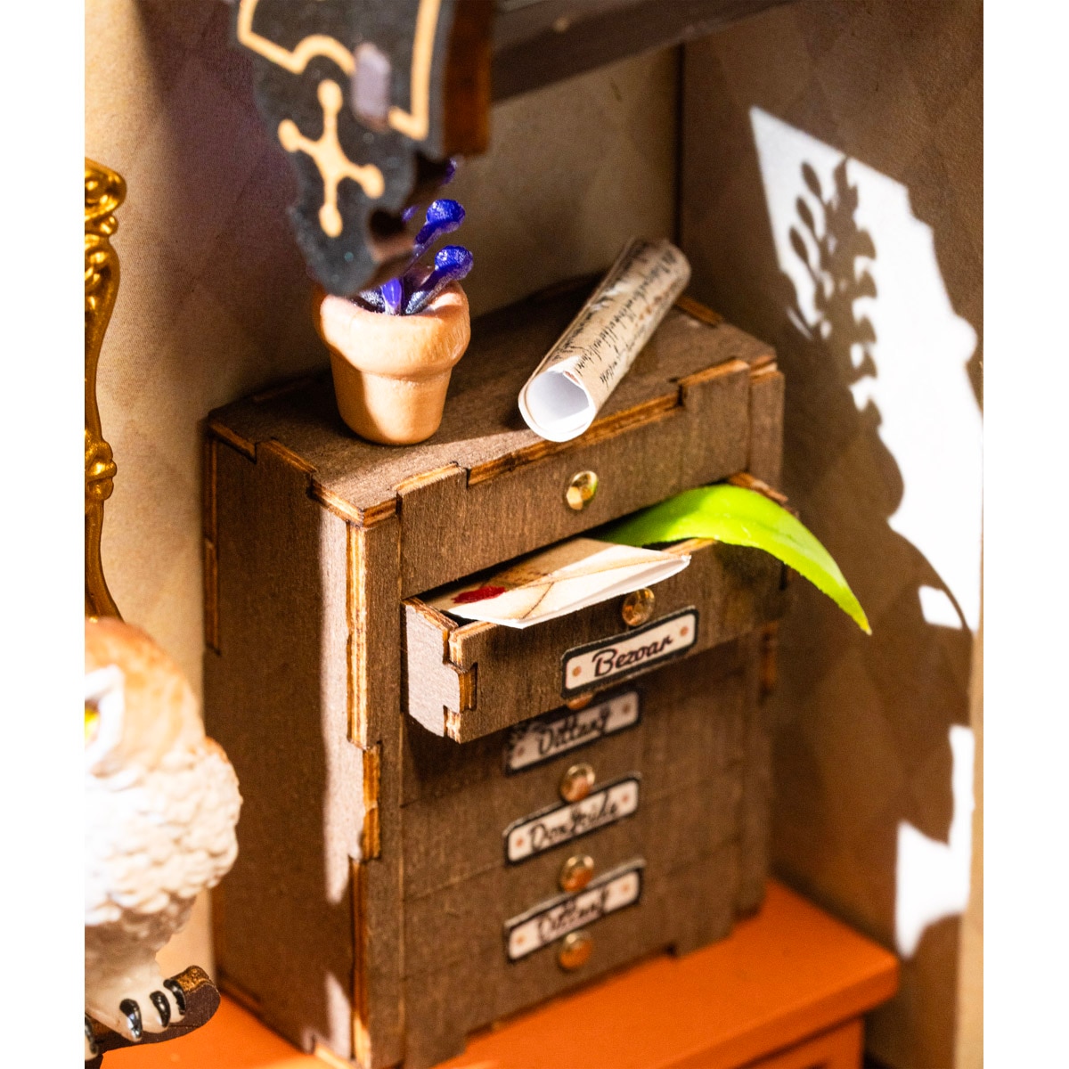 Maqueta de casa em miniatura Rolife The Magic Study 3