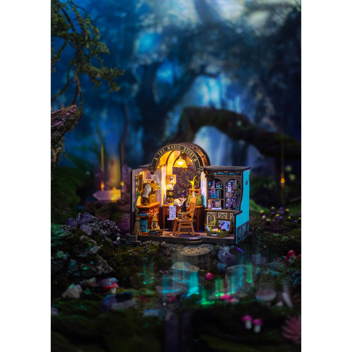 Maqueta de casa em miniatura Rolife The Magic Study 8