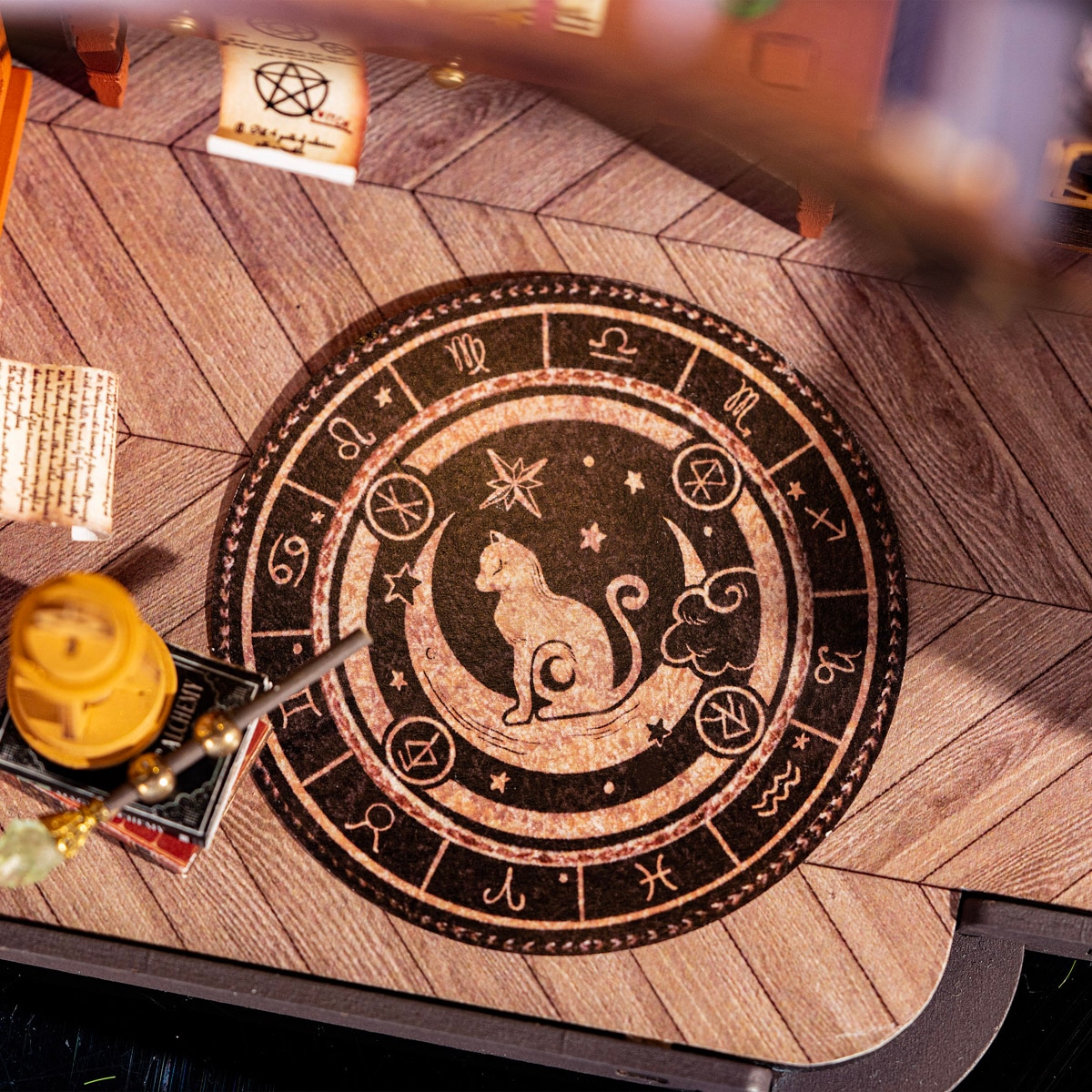 Maqueta de casa em miniatura Rolife The Magic Study 9
