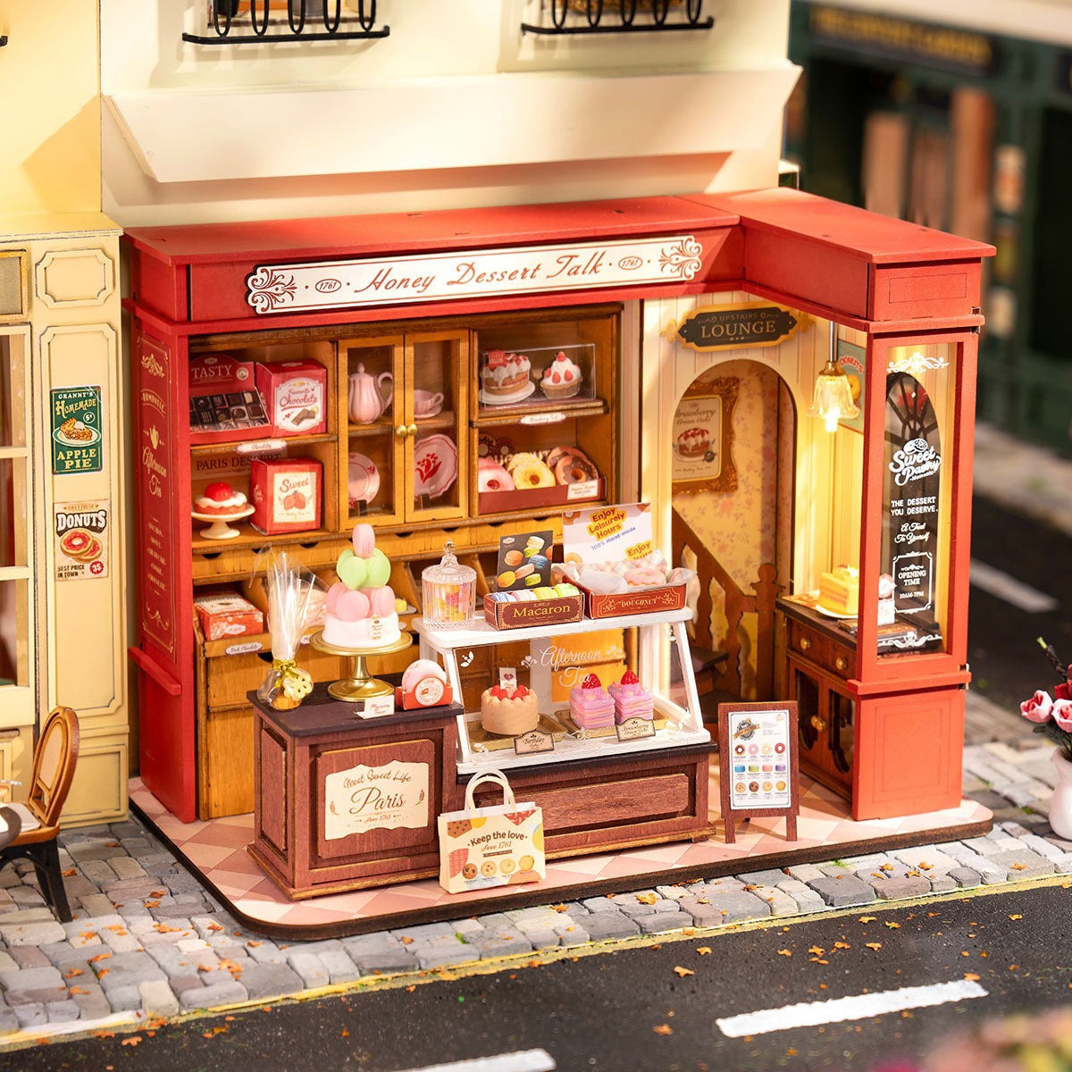 Maqueta de casa em miniatura Rolife Honey Dessert Talk 4