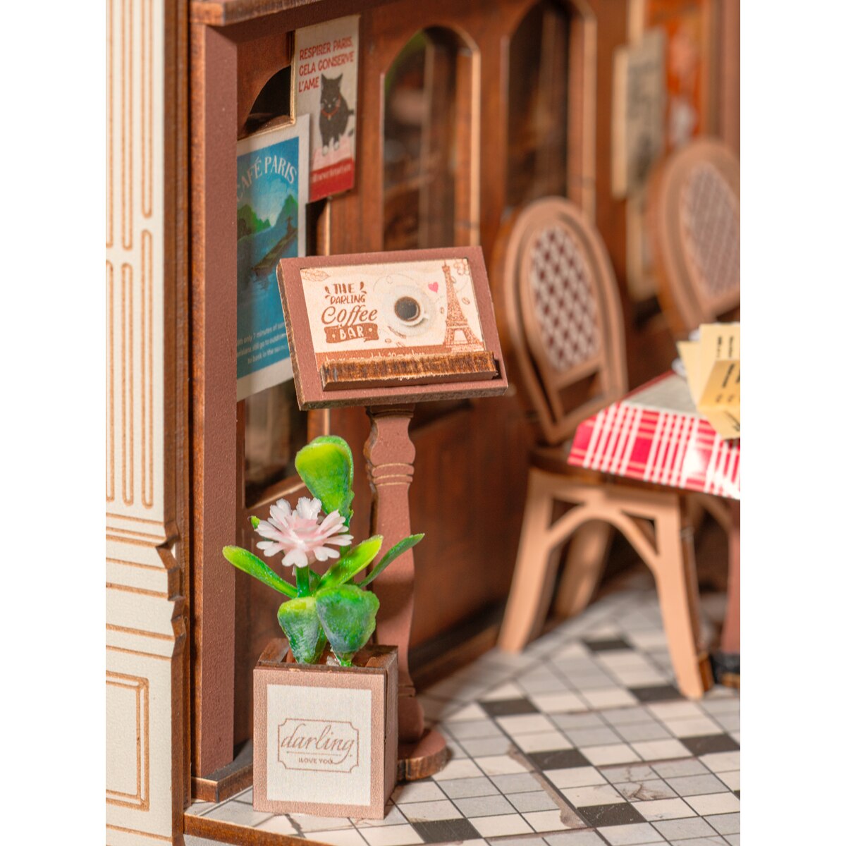 Maqueta de sujetalibros Rolife Arcade Dating 11