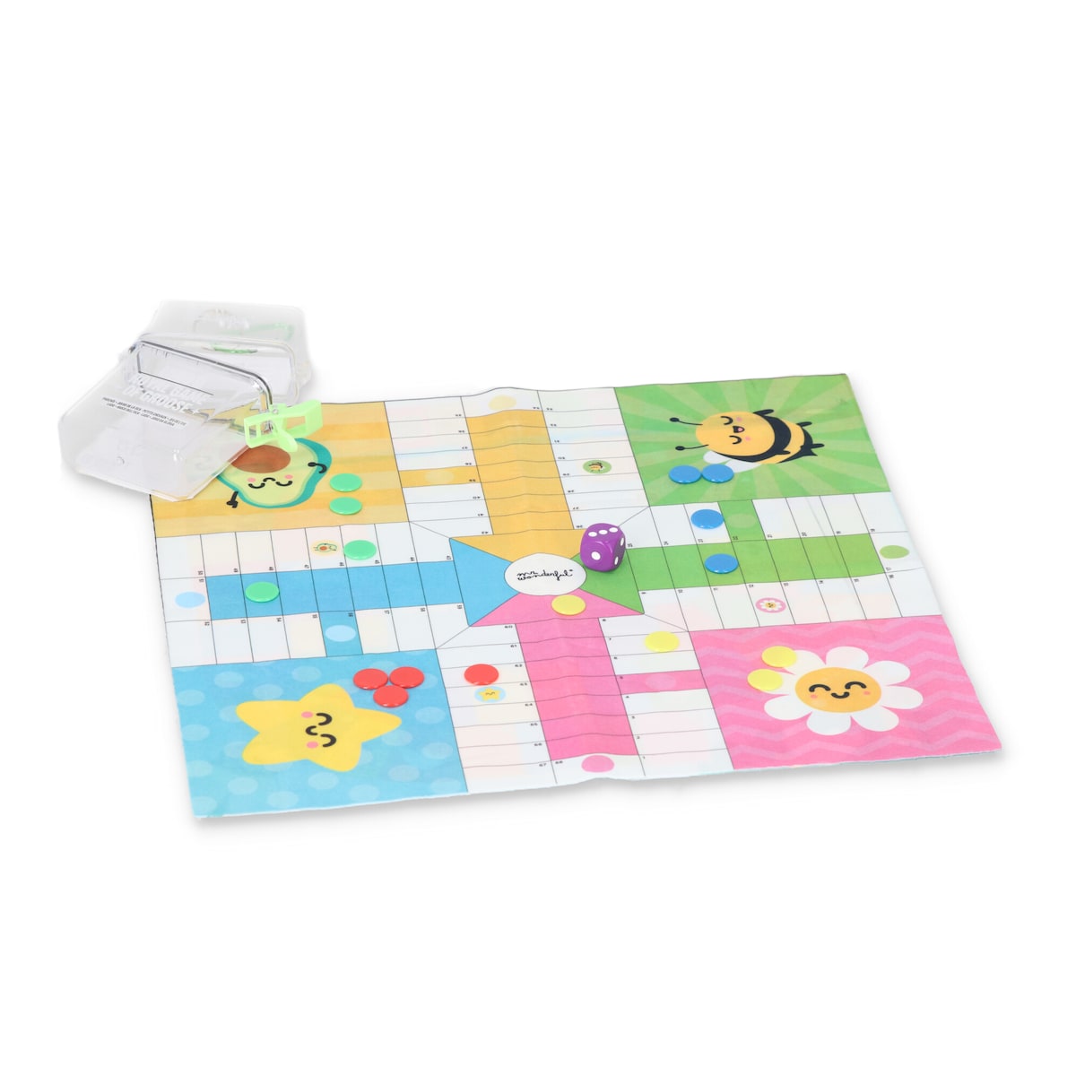 Juego de mesa reversible Mr Wonderful: Parchís + juego de la oca 4