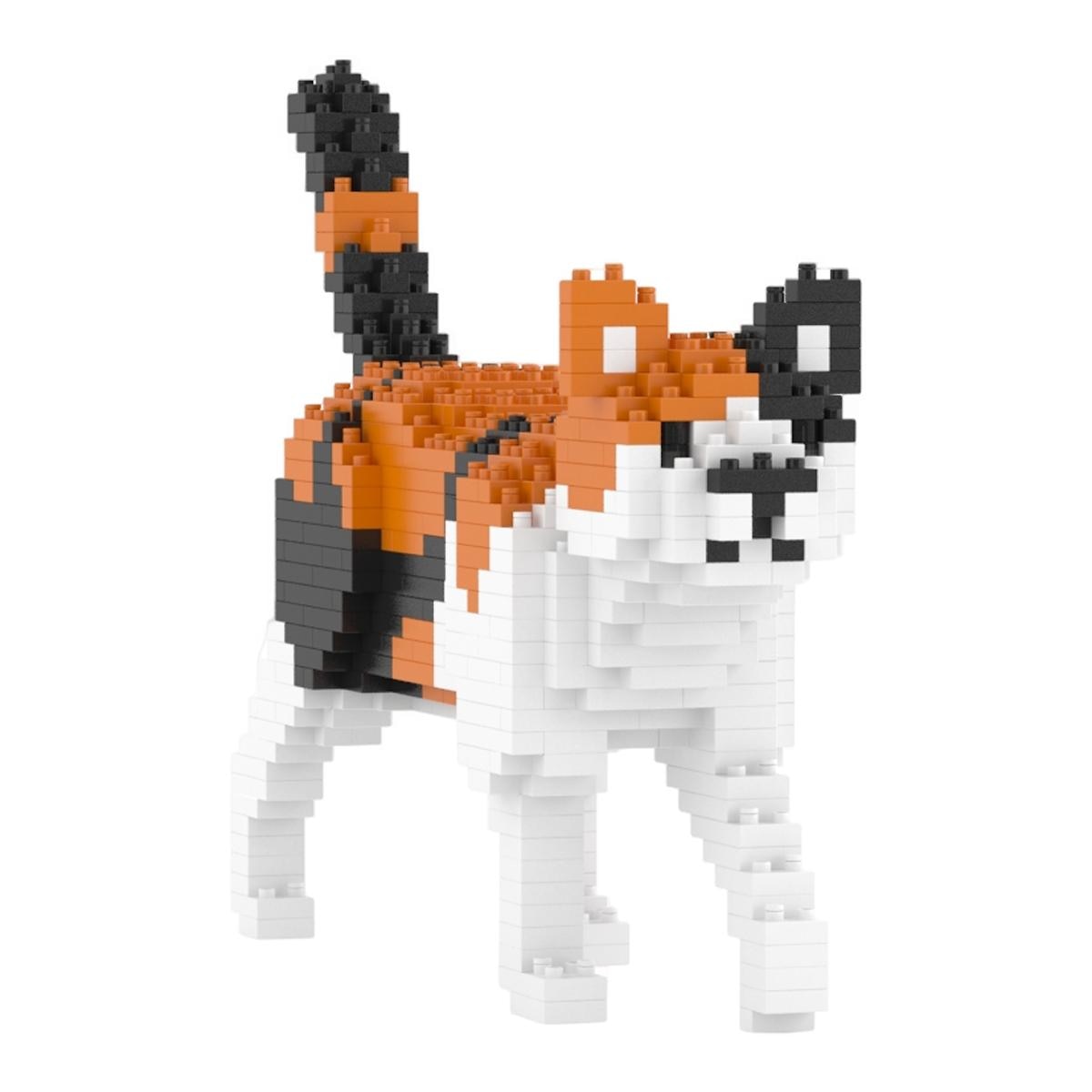 Blocos de construção Jekca Calico Cat Mini 01S 2