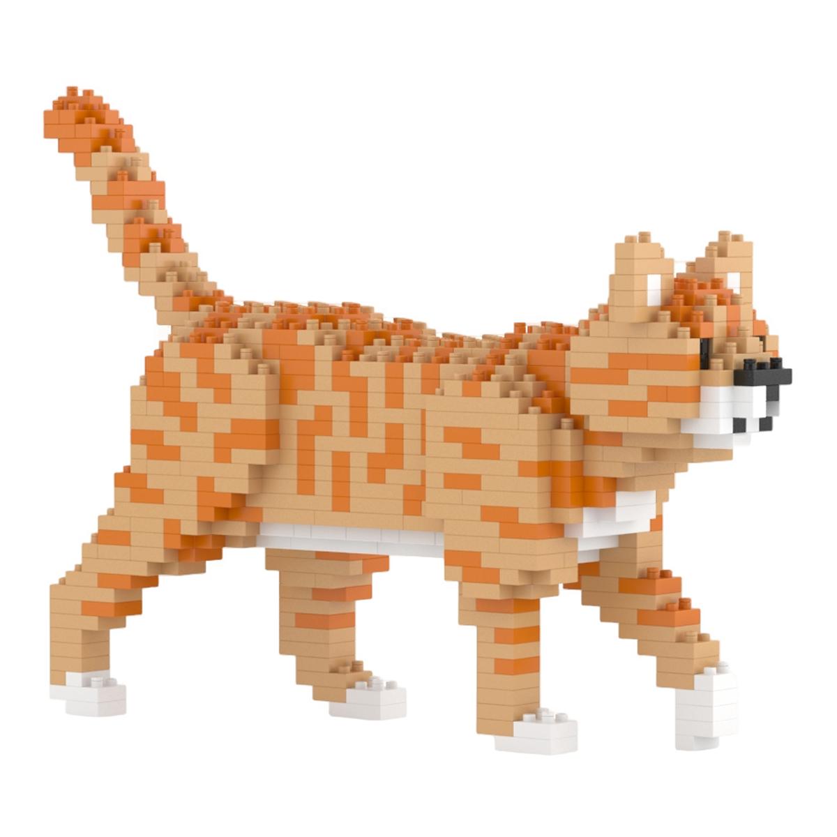 Imagem 0 de Blocos de construção Jekca Orange Tabby Cat Mini 01S