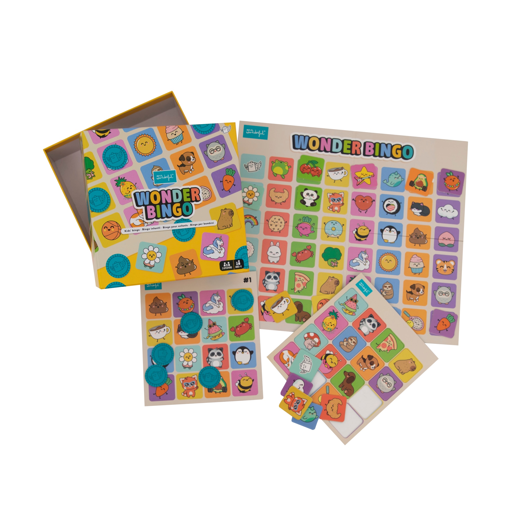 Bingo Infantil Mr Wonderful 3