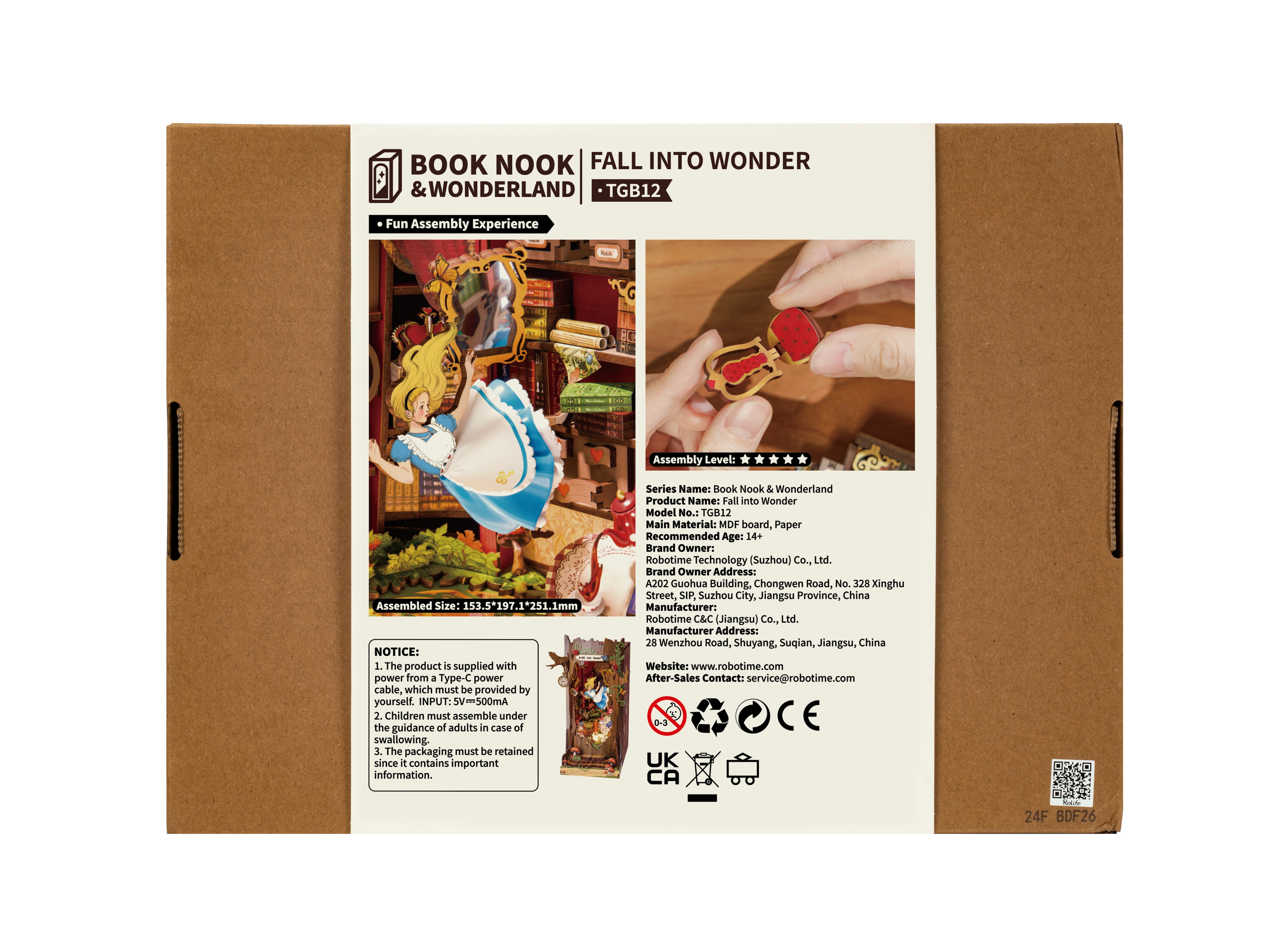 Modelo de Madeira Rolife Fall Into Wonder 29