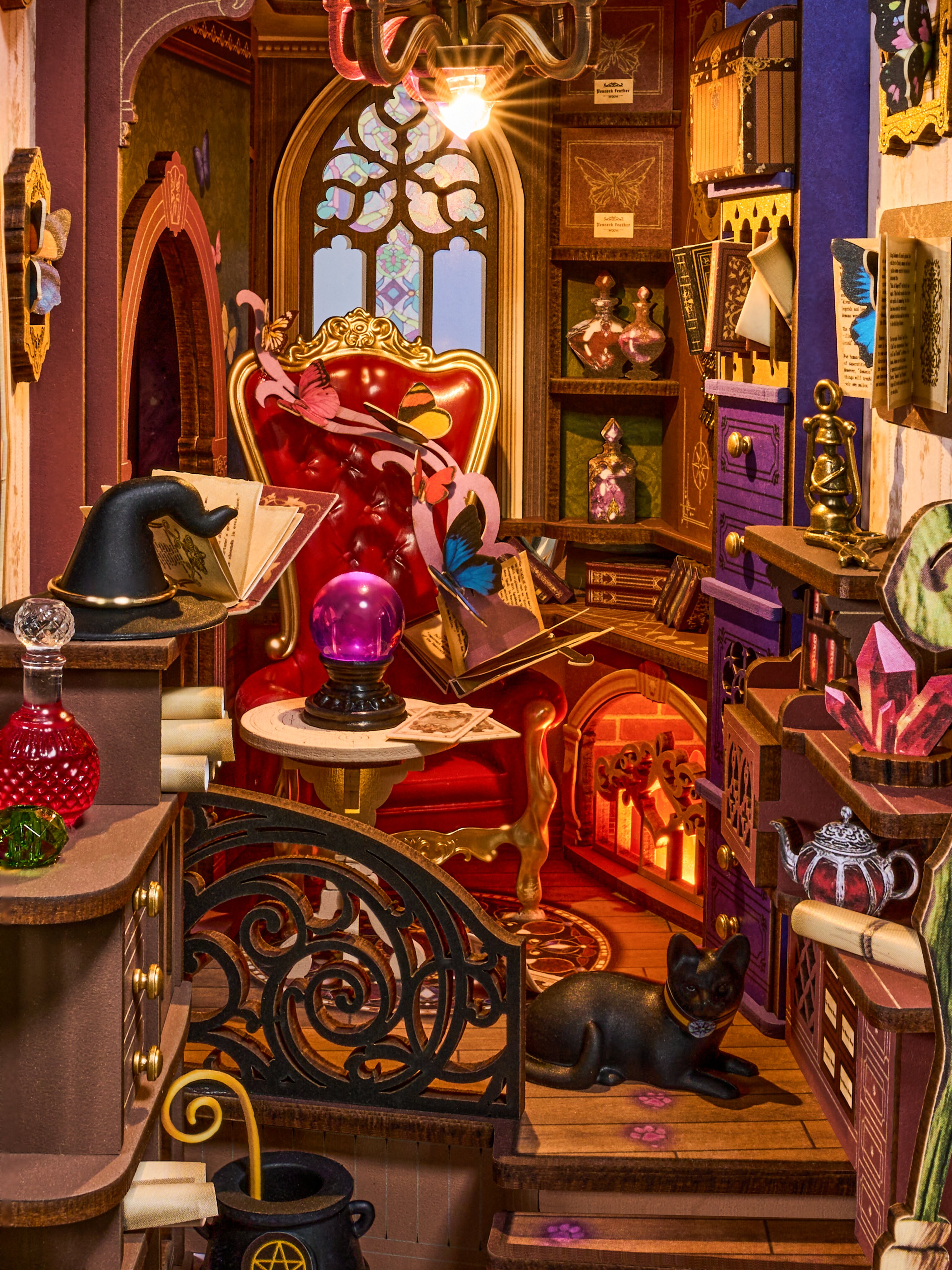Modelo Em Madeira Rolife Magic Fantasy Corner 2