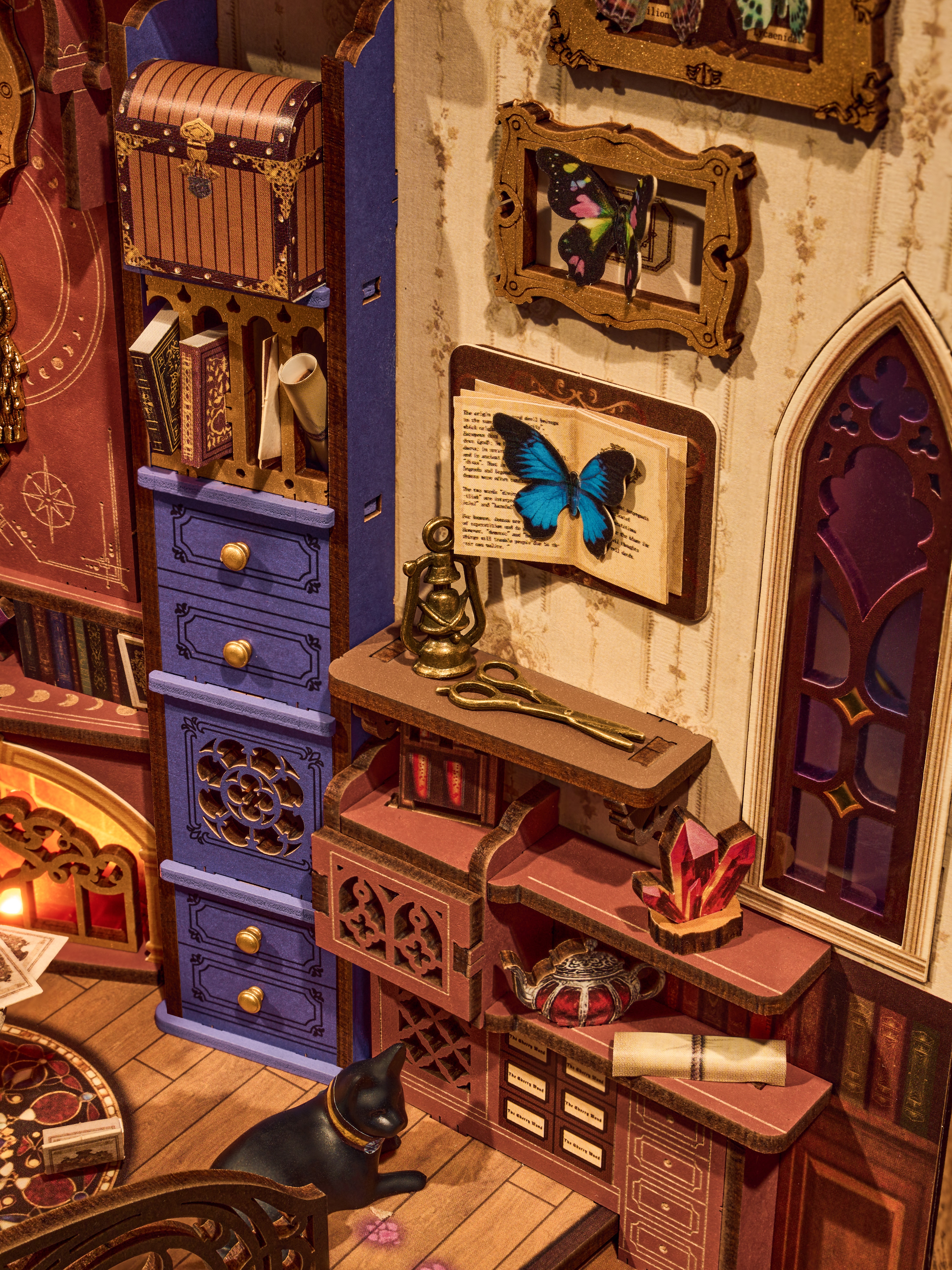 Modelo Em Madeira Rolife Magic Fantasy Corner 8
