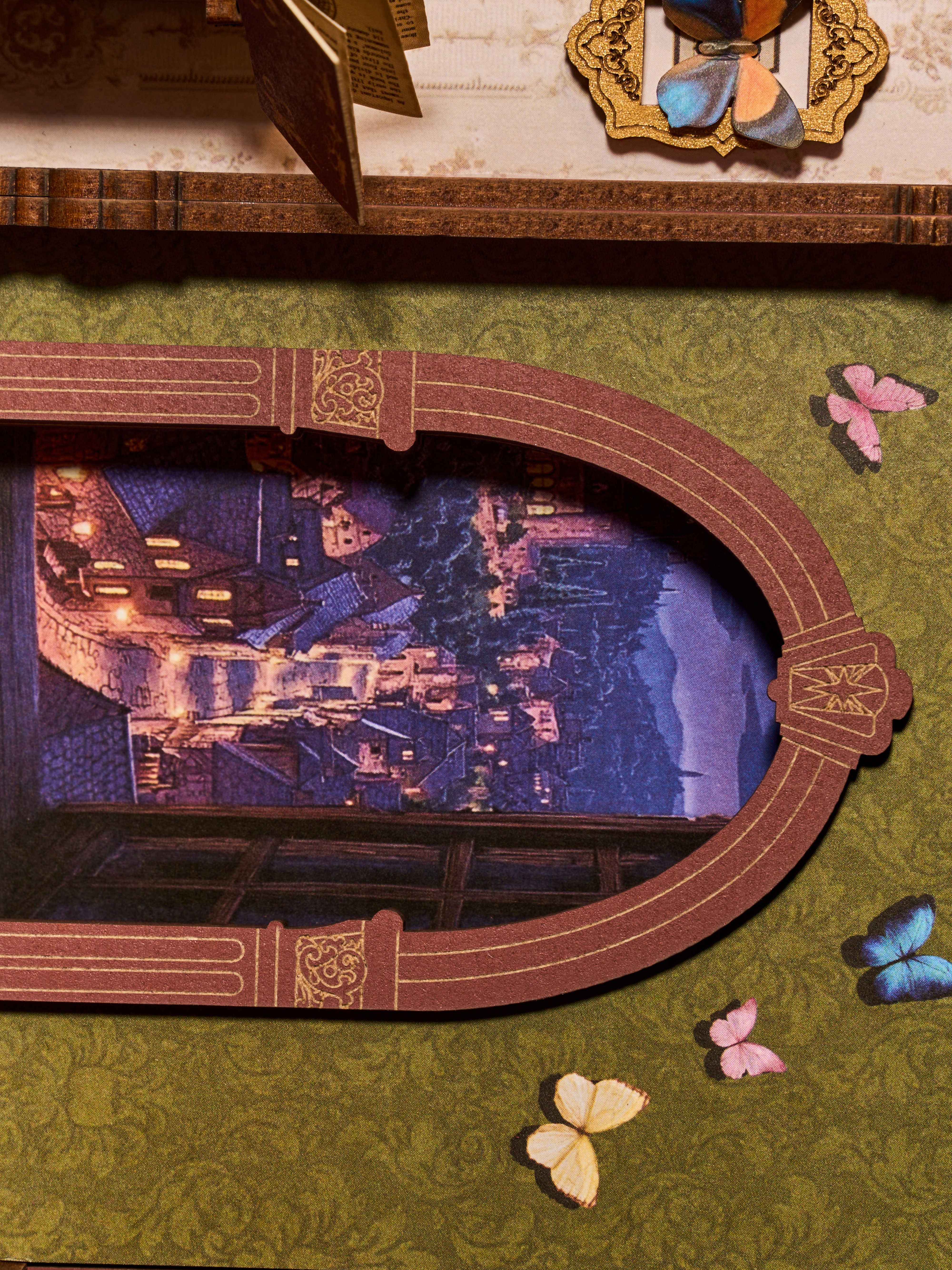 Modelo Em Madeira Rolife Magic Fantasy Corner 13