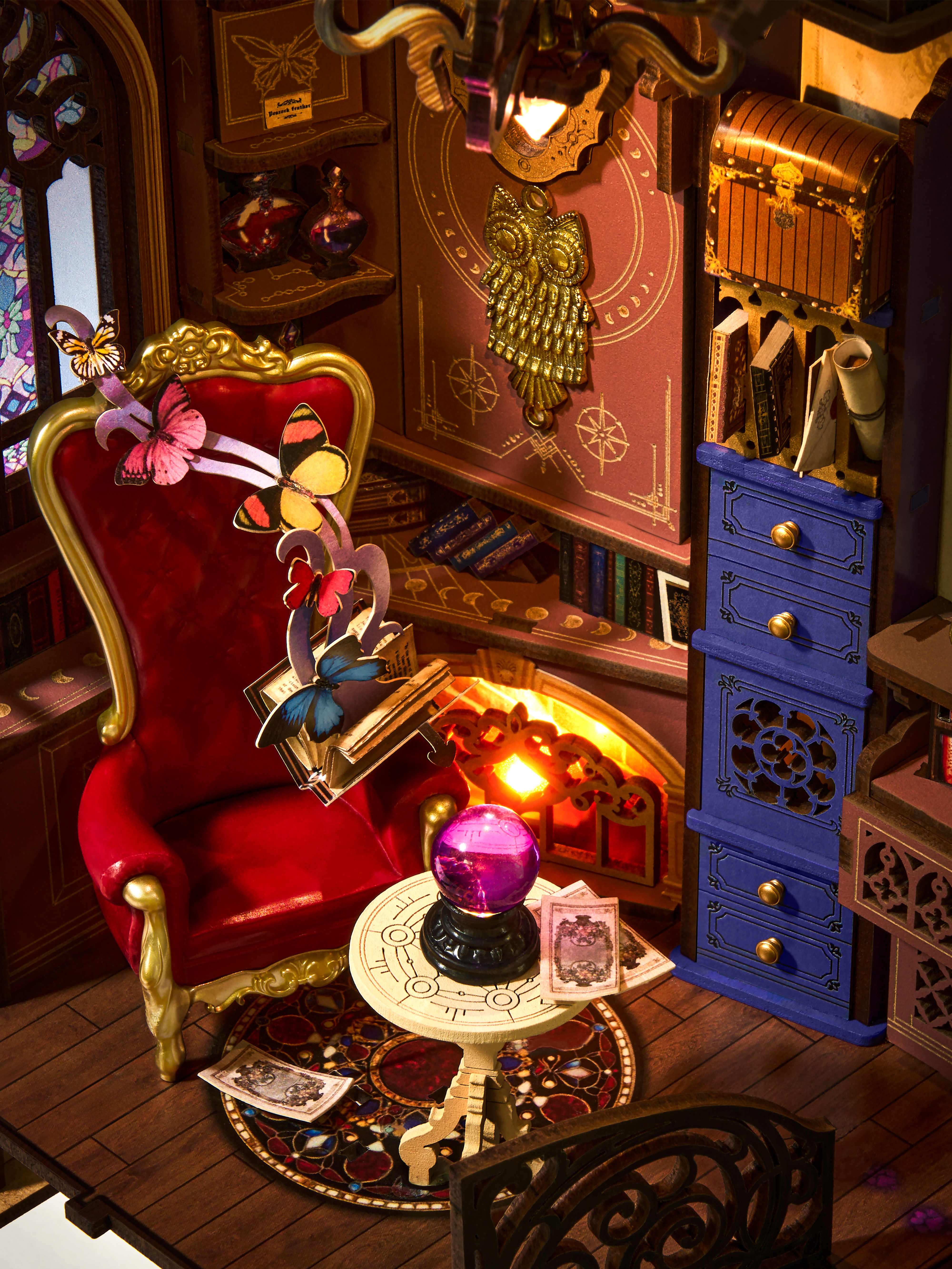 Modelo Em Madeira Rolife Magic Fantasy Corner 14