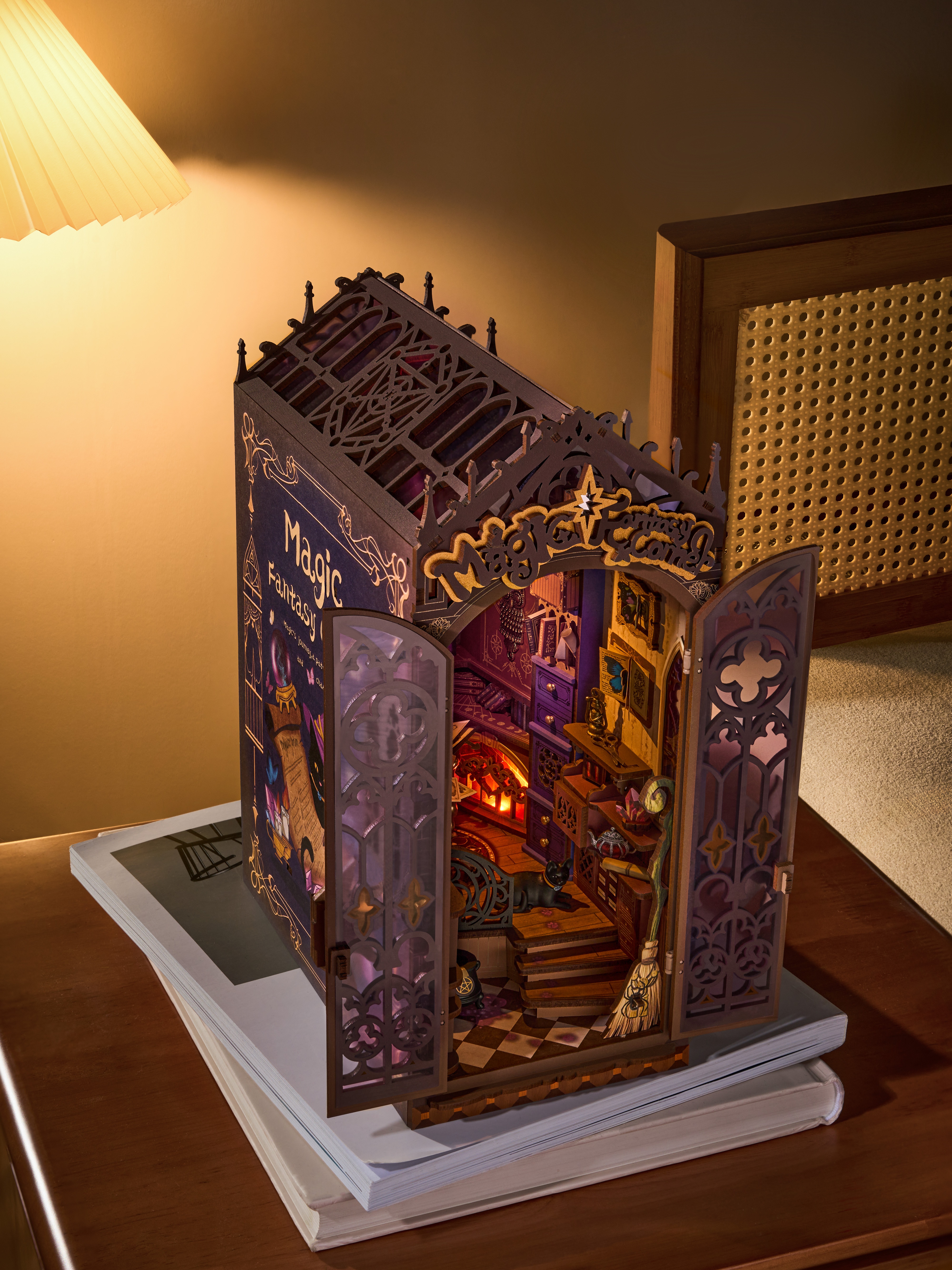 Modelo Em Madeira Rolife Magic Fantasy Corner 15