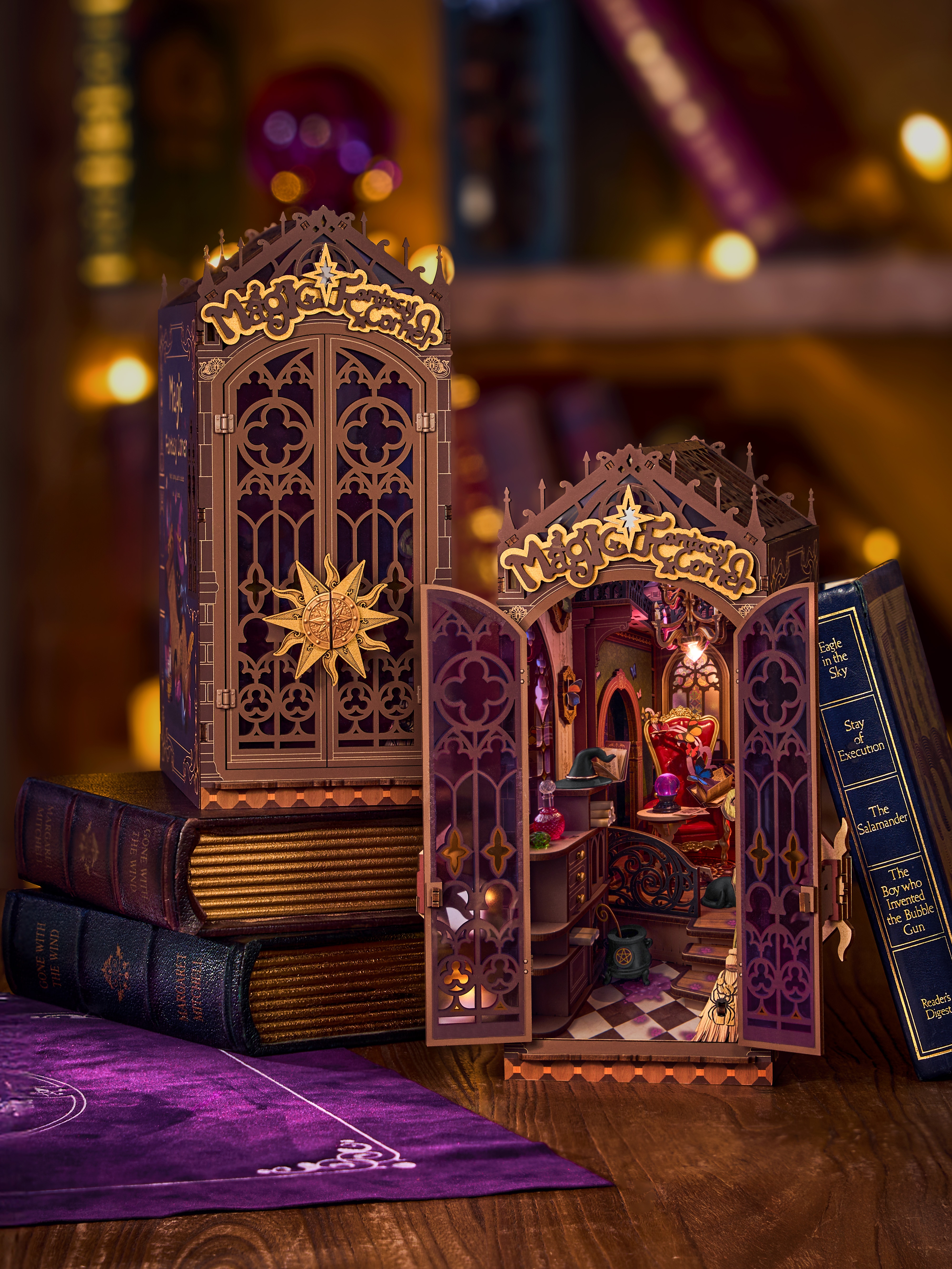 Modelo Em Madeira Rolife Magic Fantasy Corner 17