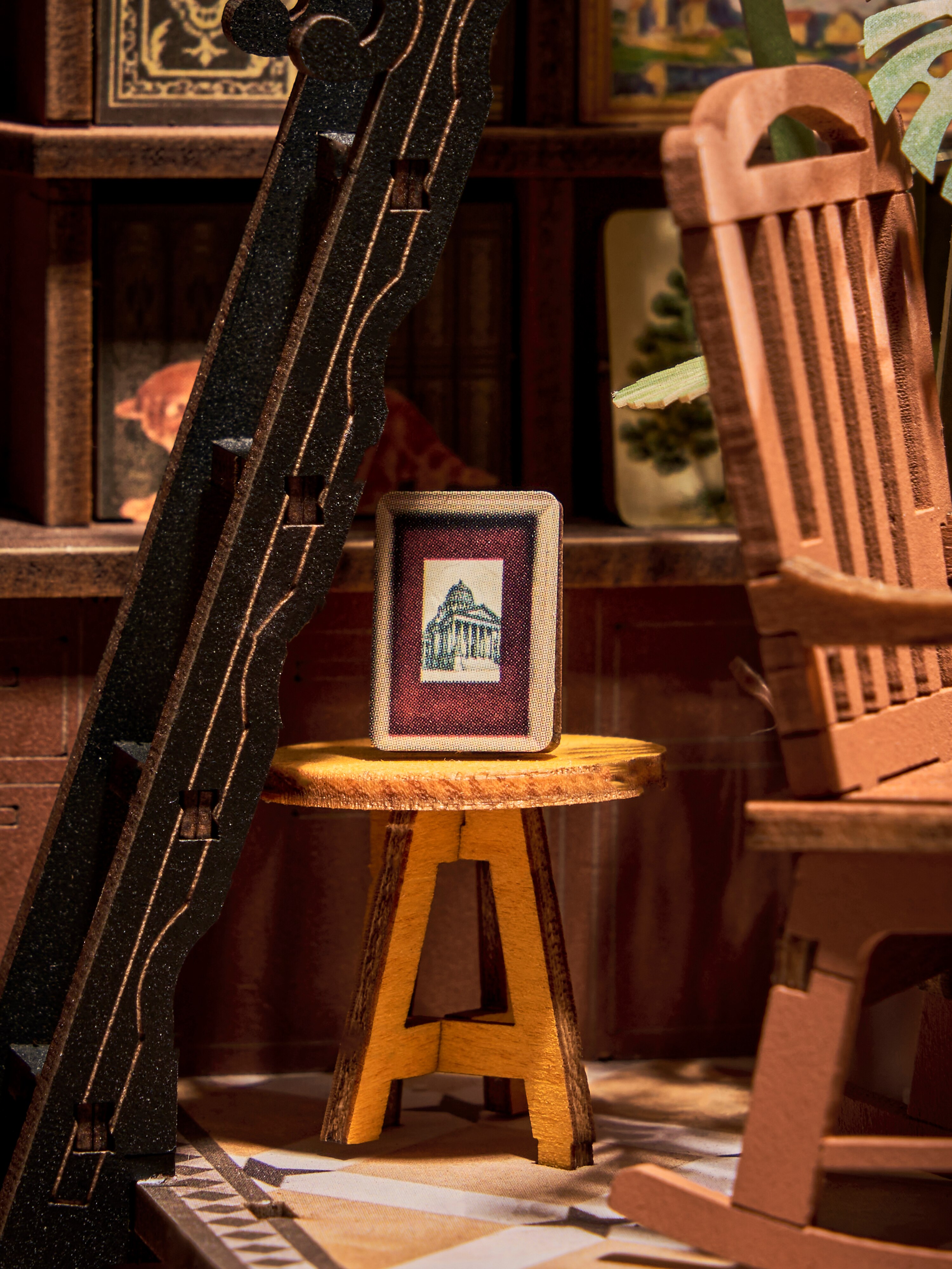 Modelo de Madeira Rolife Silent Corner Study 22