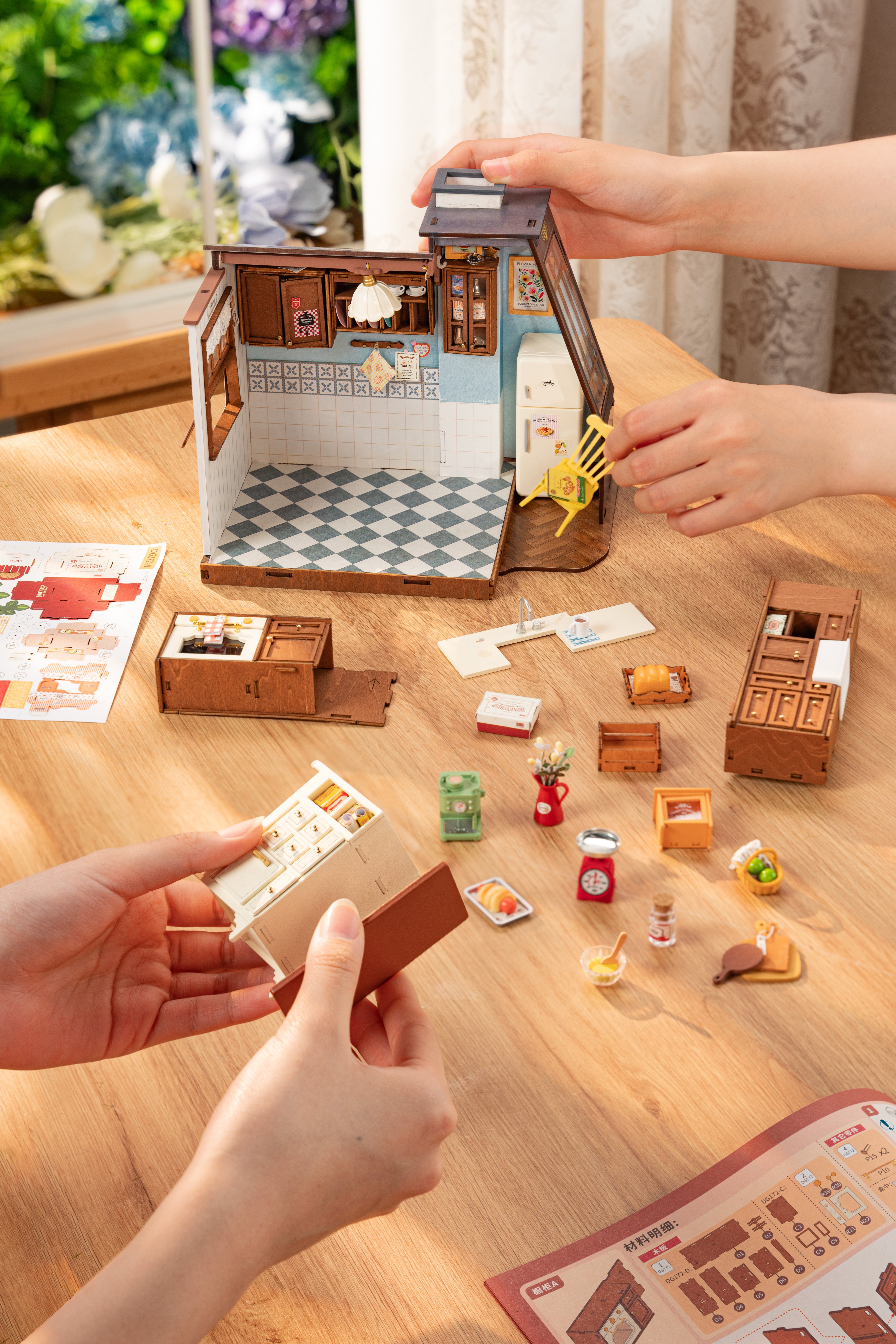 Modelo Em Madeira Da Rolife Baking Kitchen 9
