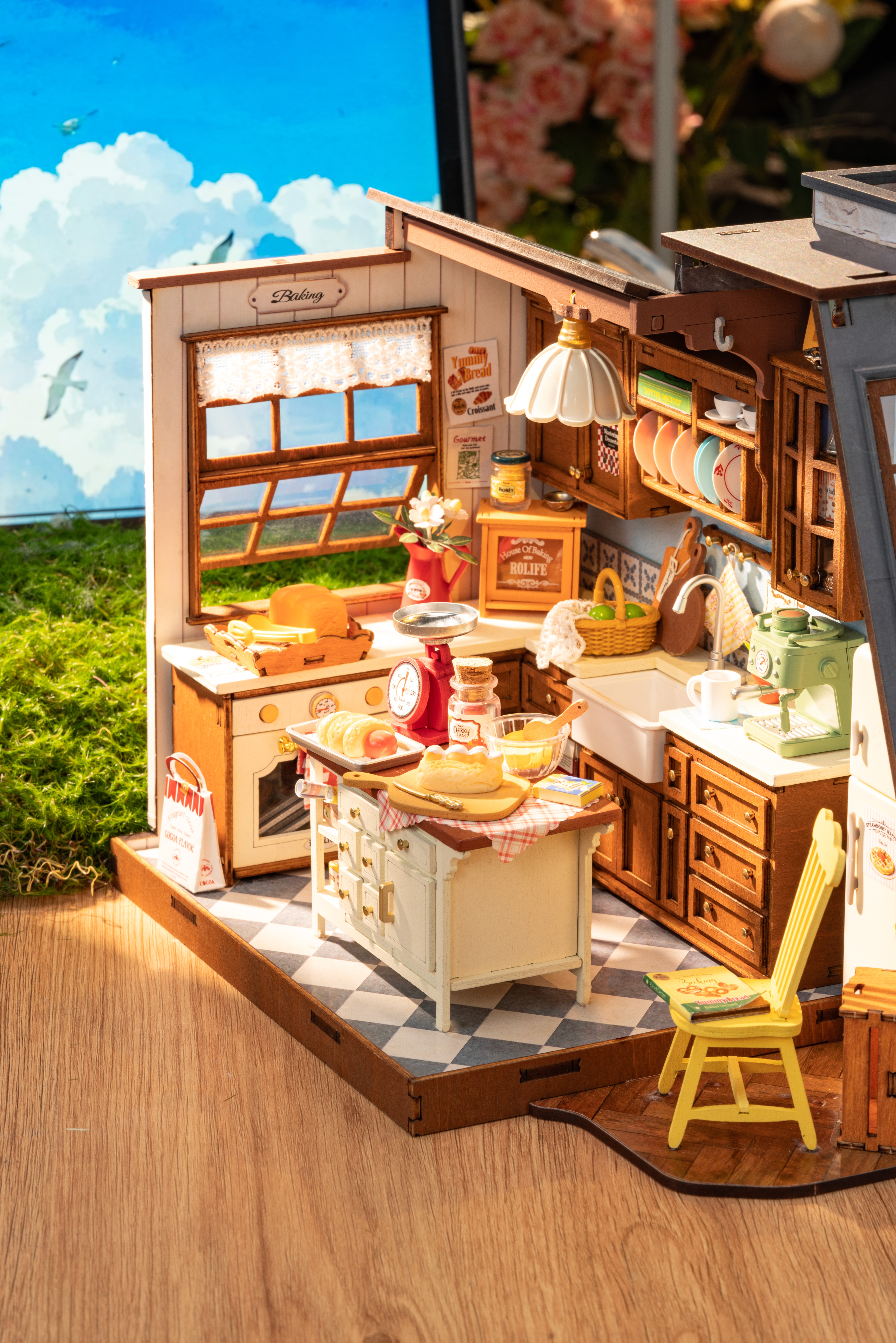 Modelo Em Madeira Da Rolife Baking Kitchen 11