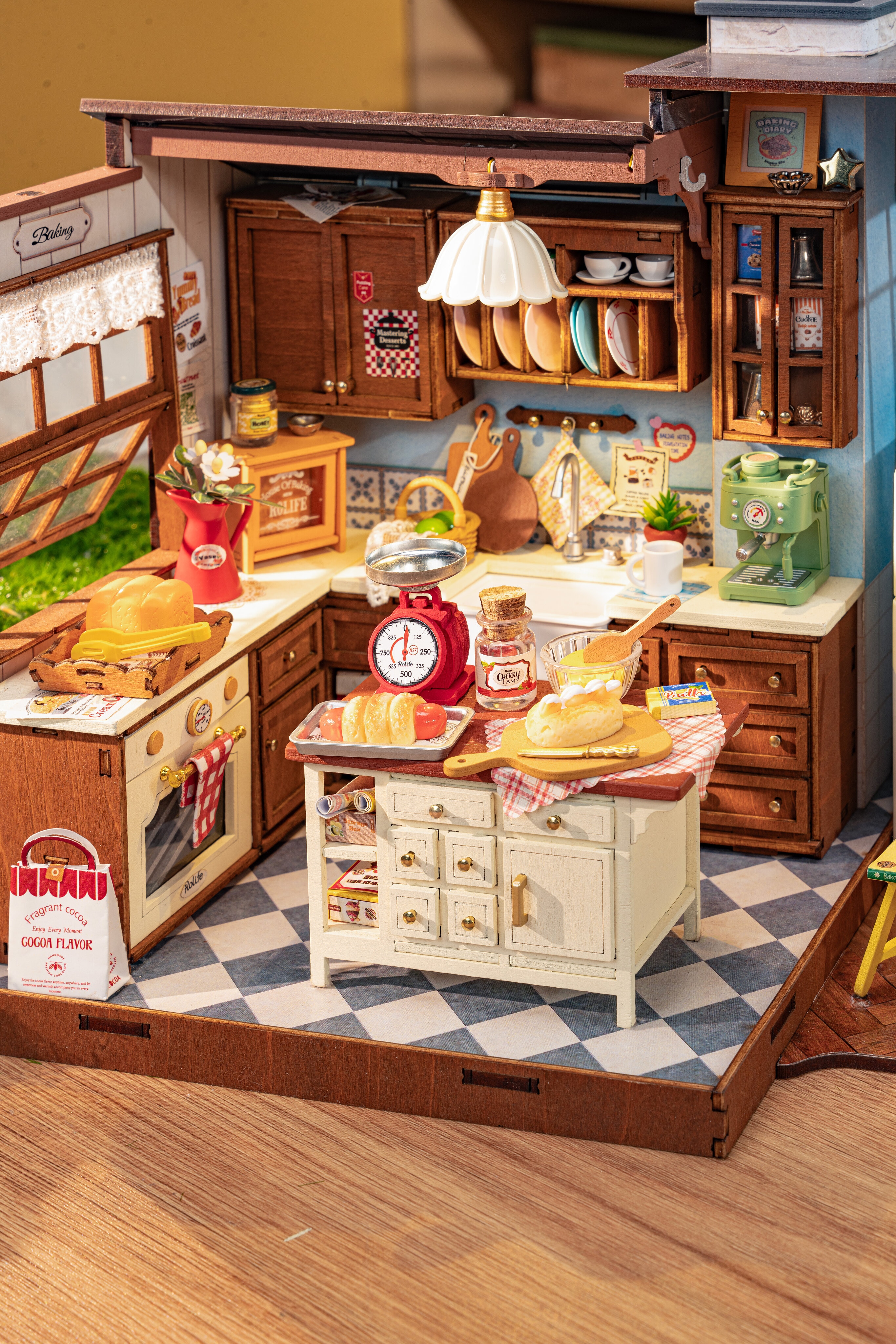 Modelo Em Madeira Da Rolife Baking Kitchen 28