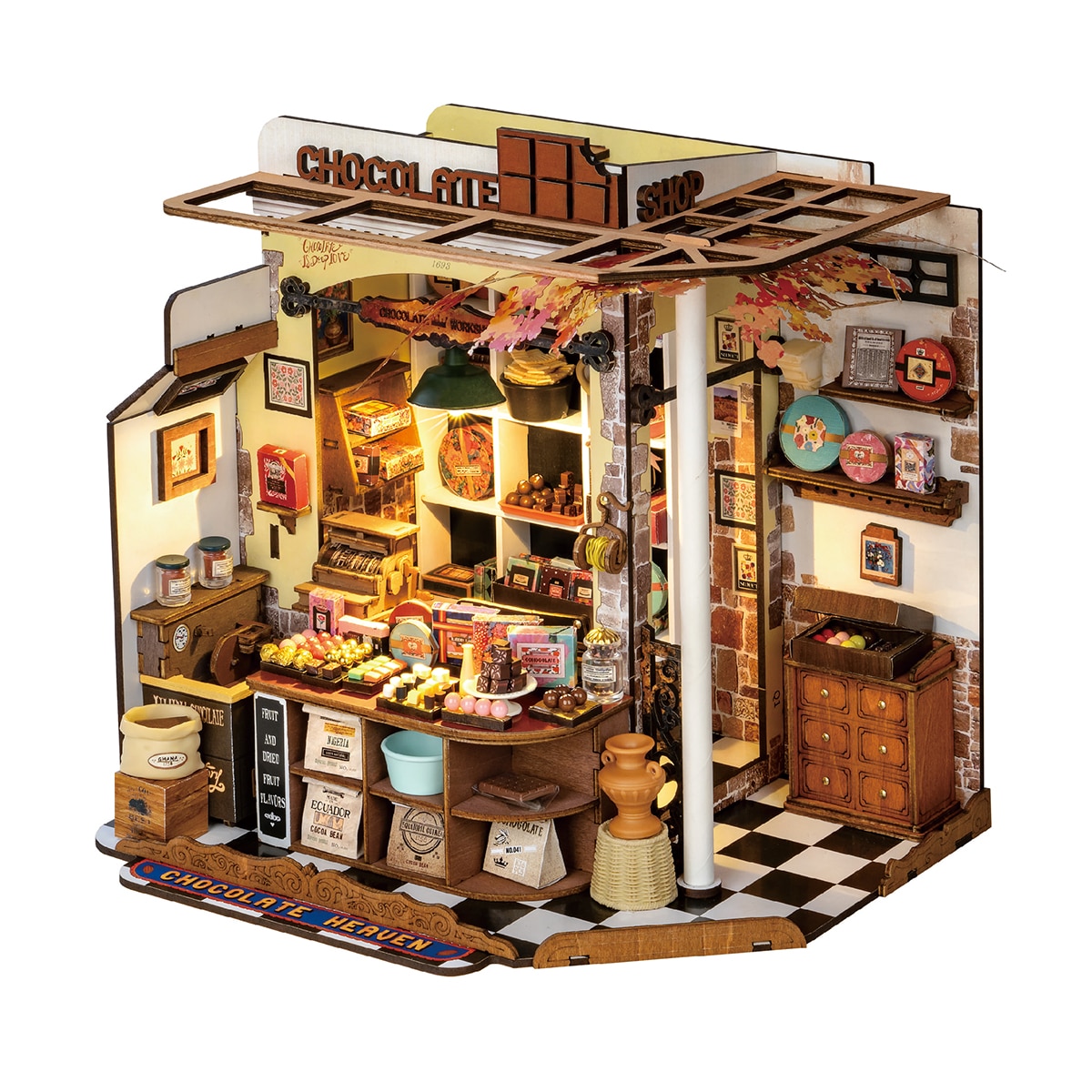 Imagem 0 de Modelo de Madeira de Chocolate de Rolife Henry