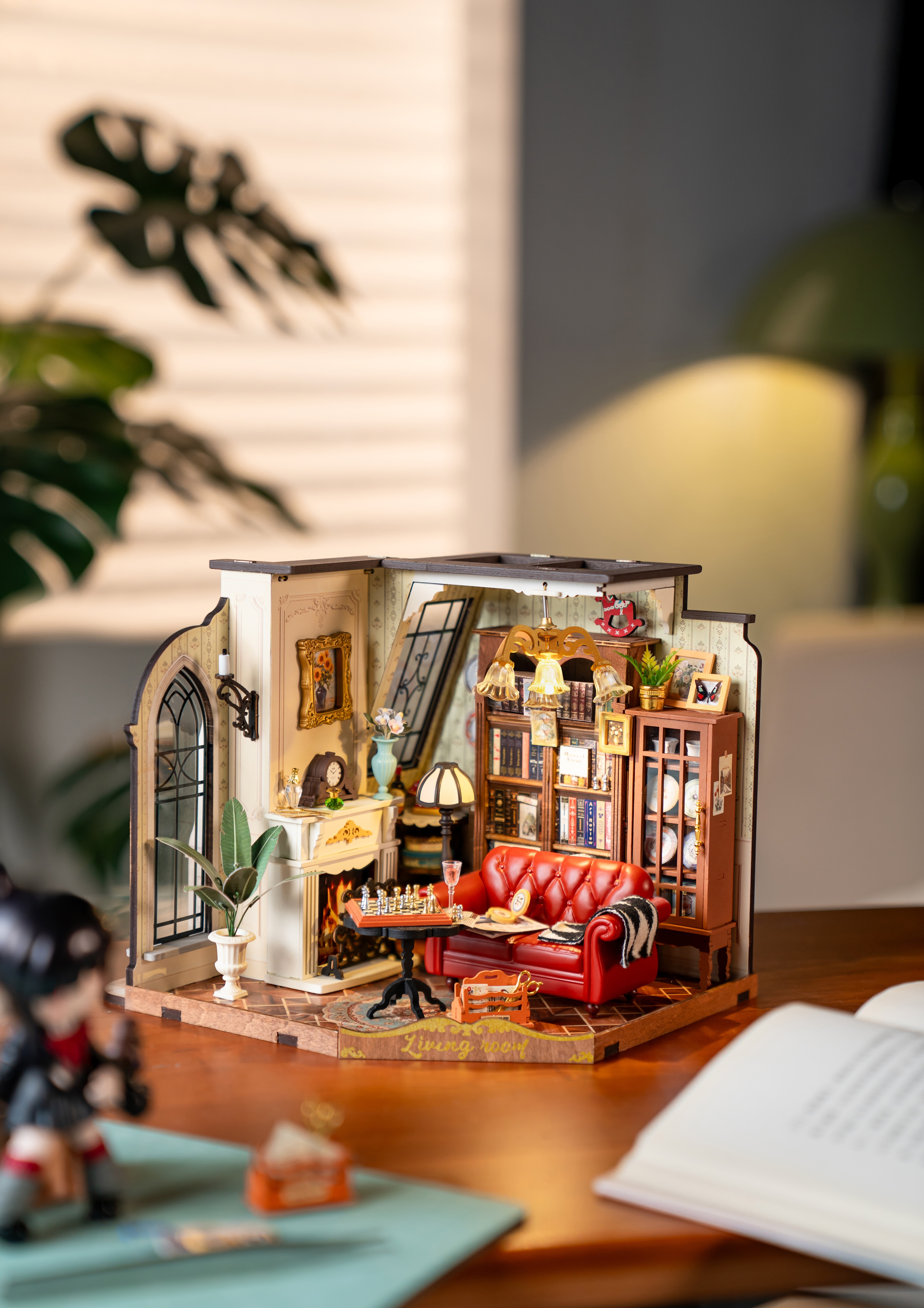Modelo Em Madeira Da Sala de Estar de Rolife Catherine 6