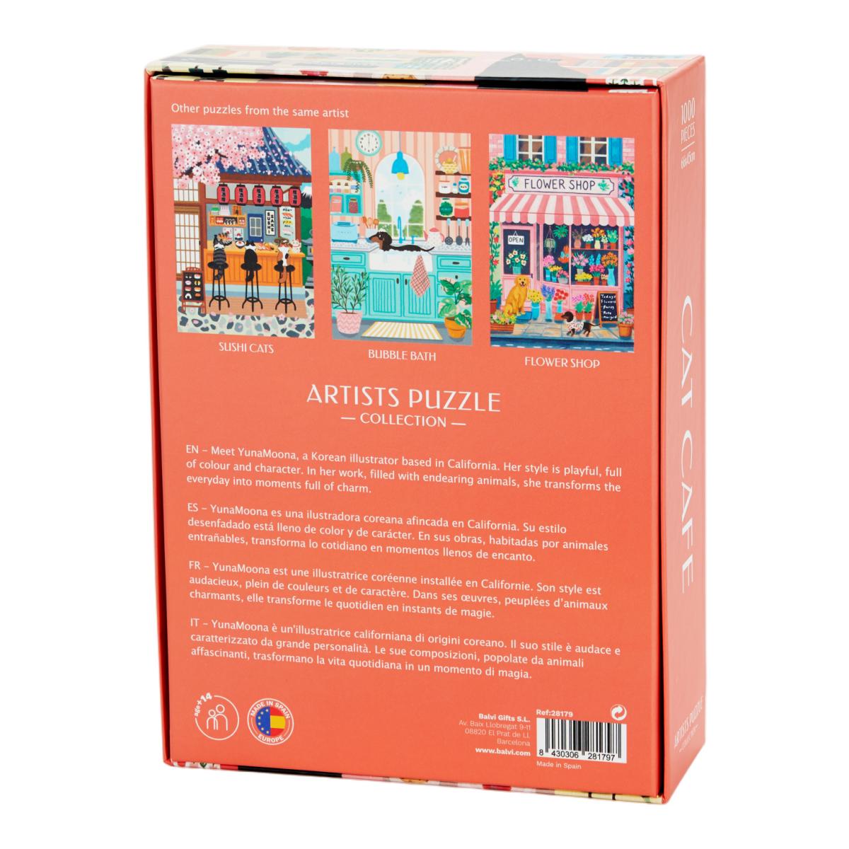 Puzzle Balvi Cat Cafe 4