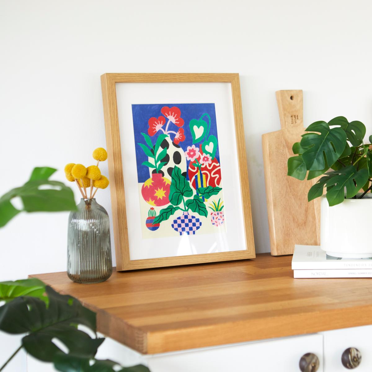 Kit Balvi pintura por números Les plantes 4