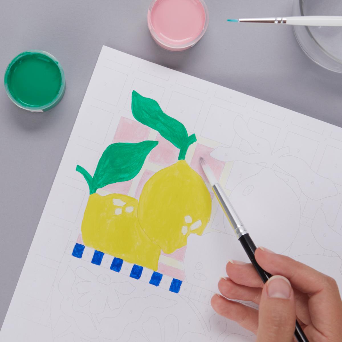 Kit Balvi pintura por números Le Petit-Déjeuner 3