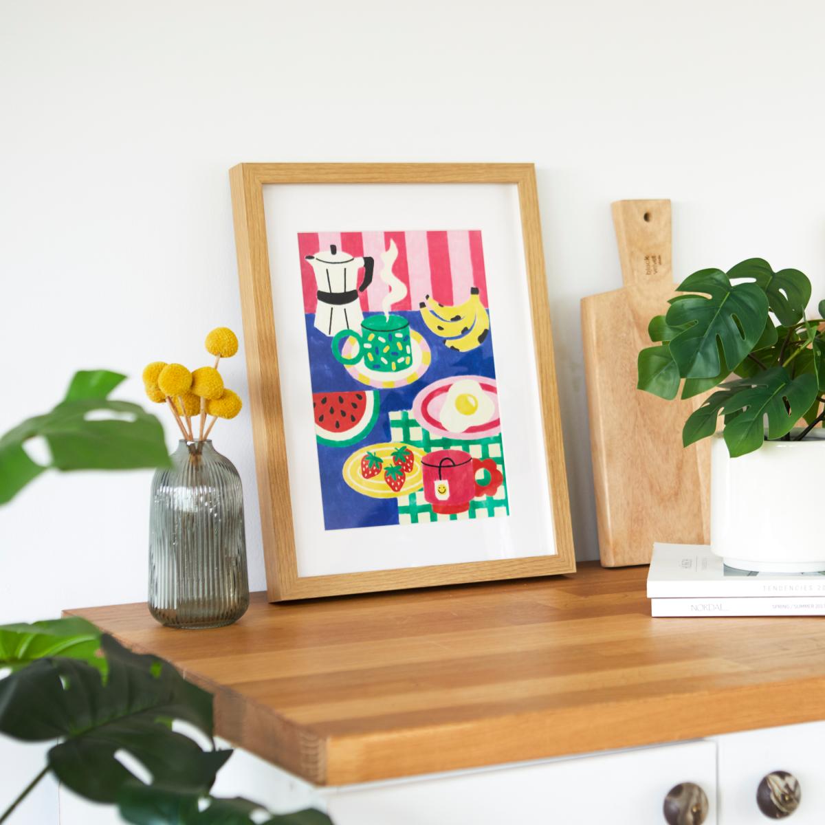 Kit Balvi pintura por números Le Petit-Déjeuner 5