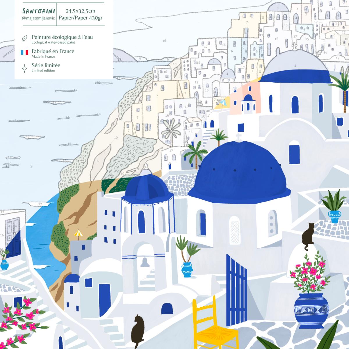 Kit de Pinturas La petite Epicerie petite PINCEAU SANTORINI 2