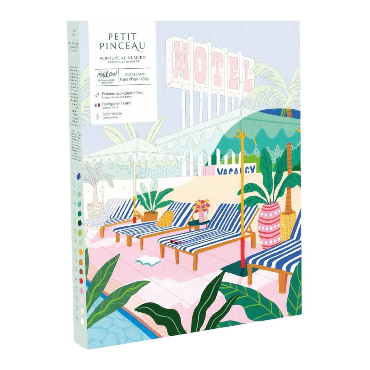 Imagem 0 de Kit de Pinturas La petite Epicerie petite PINCEAU THE MOTEL POOL