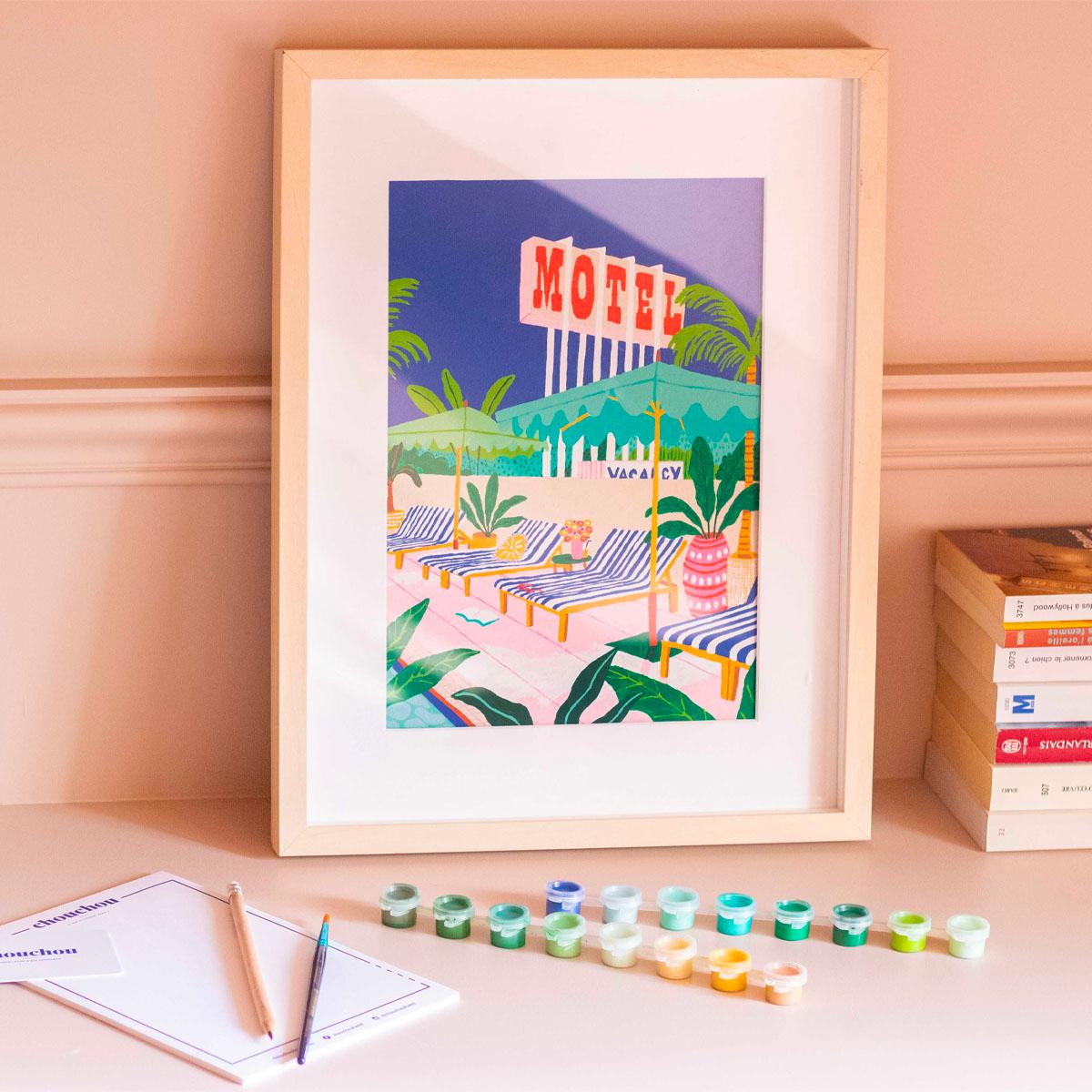 Kit de Pinturas La petite Epicerie petite PINCEAU THE MOTEL POOL 4