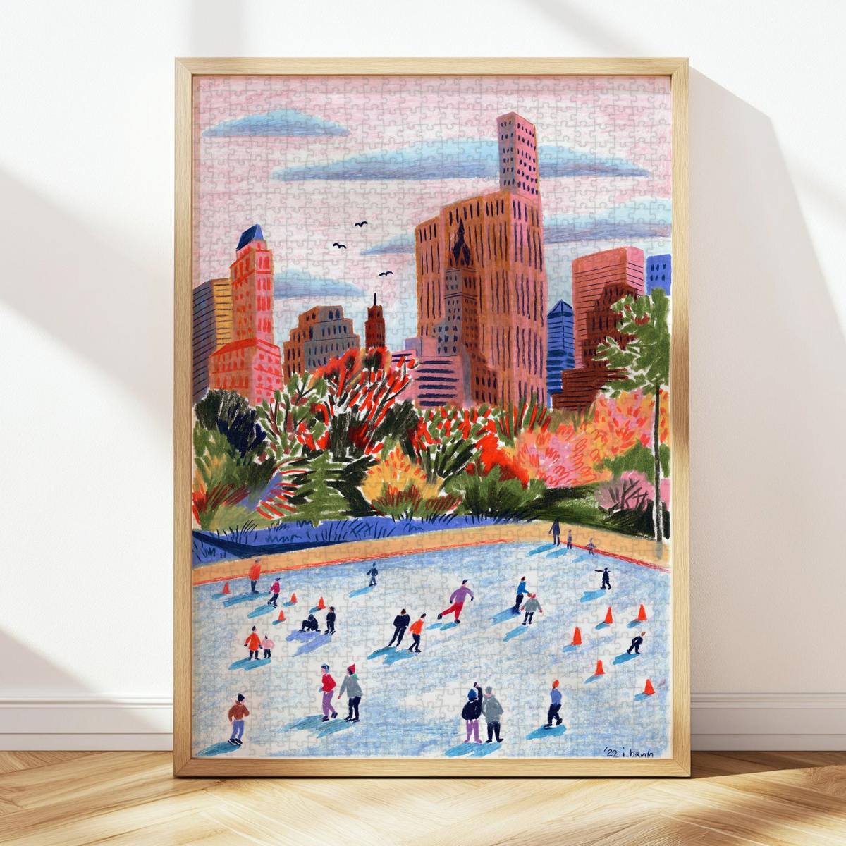 Puzzle La petite Epicerie SKATING IN NEW YORK 2