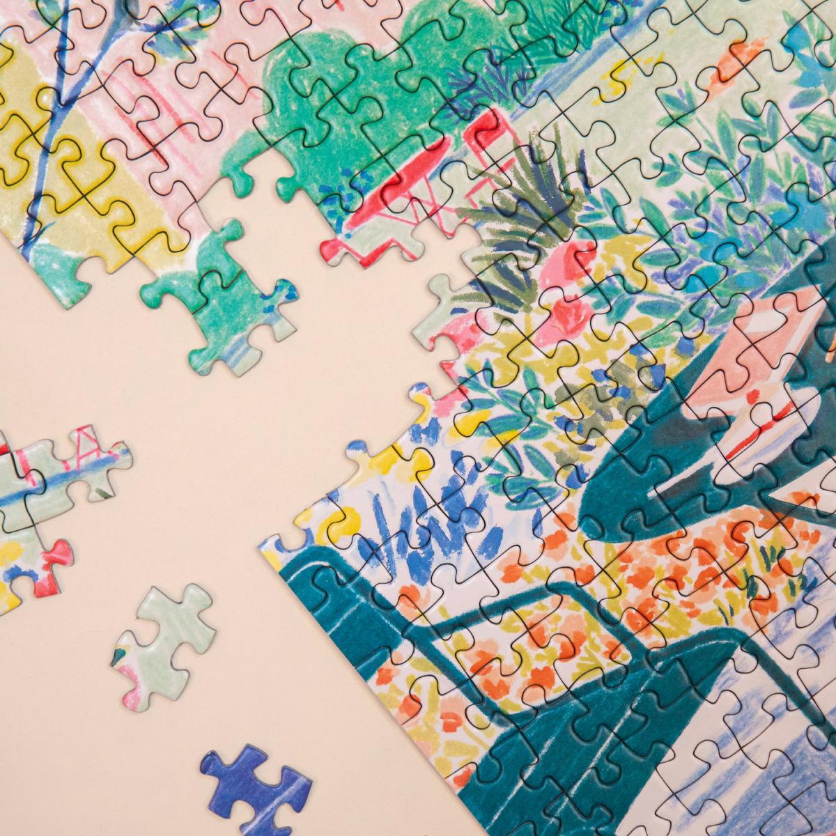 Puzzle La petite Epicerie LES FLEURS COMME UN VOYAGE 2