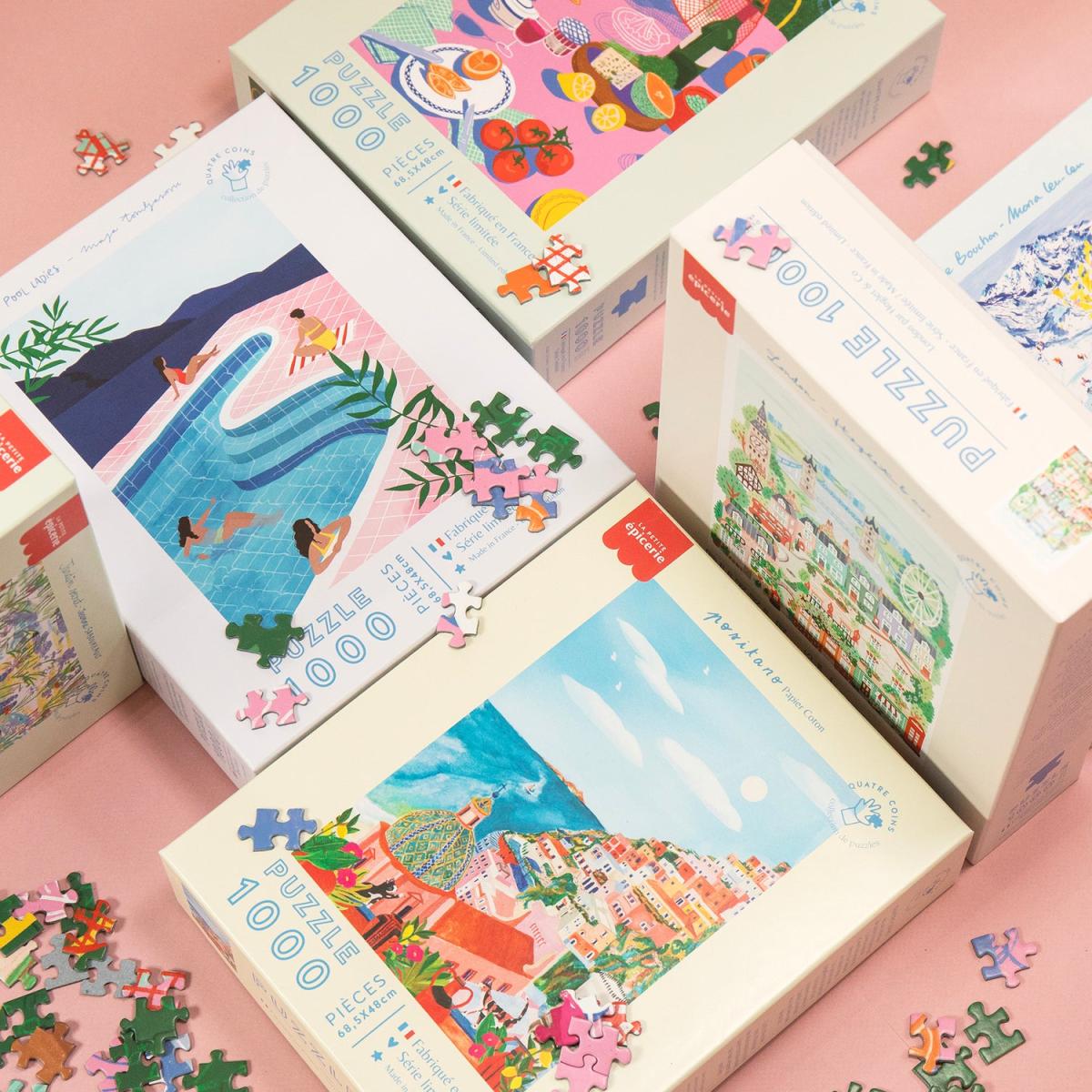 Puzzle La petite Epicerie LES FLEURS COMME UN VOYAGE 5