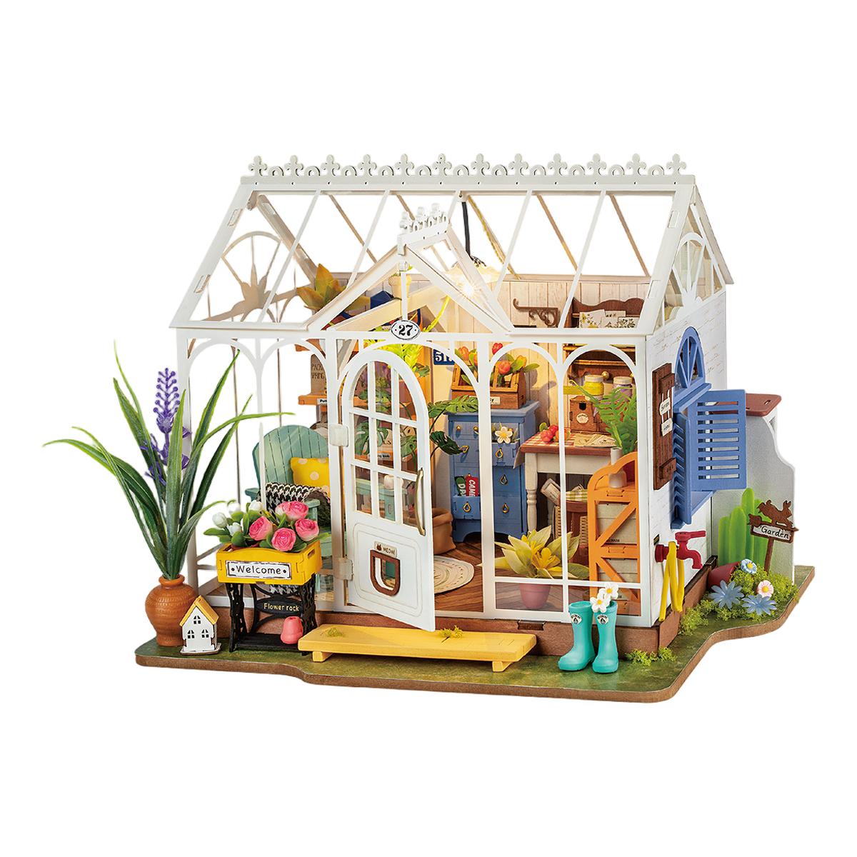 Imagen 1 de Maqueta de casa en miniatura Robotime Dreamy Garden House
