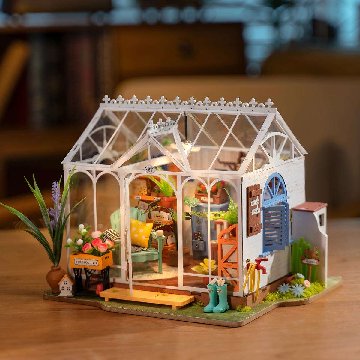 Imagen 2 de Maqueta de casa en miniatura Robotime Dreamy Garden House