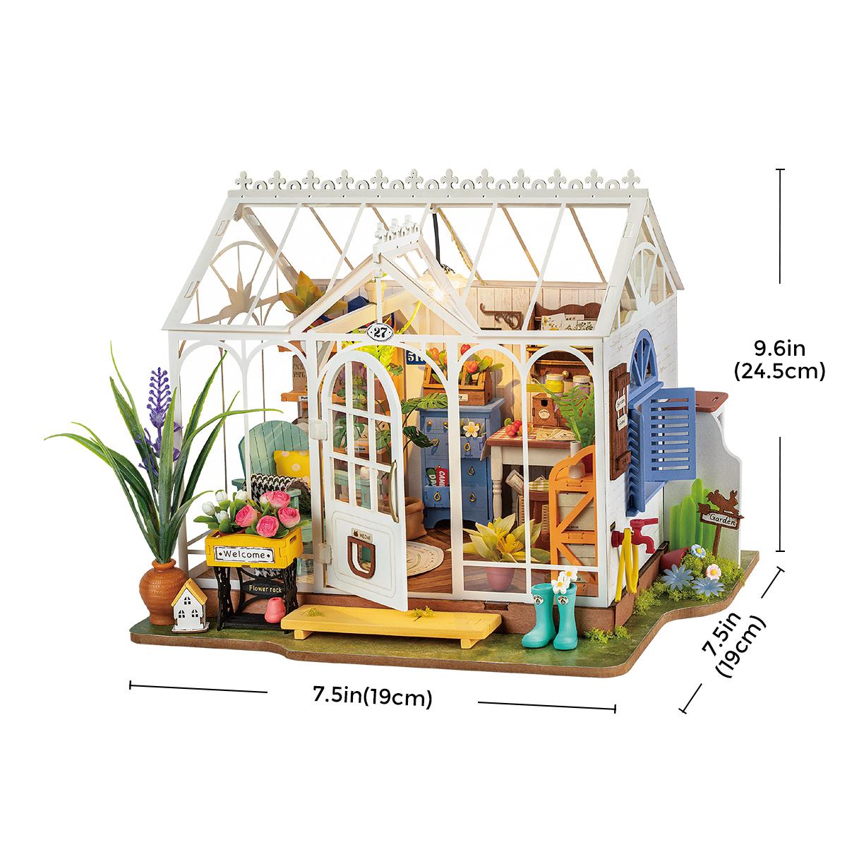 Imagen 6 de Maqueta de casa en miniatura Robotime Dreamy Garden House