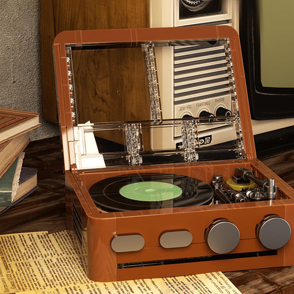 Imagen 2 de Bloques De Construcción Madnesstoys Vinyl Record Player