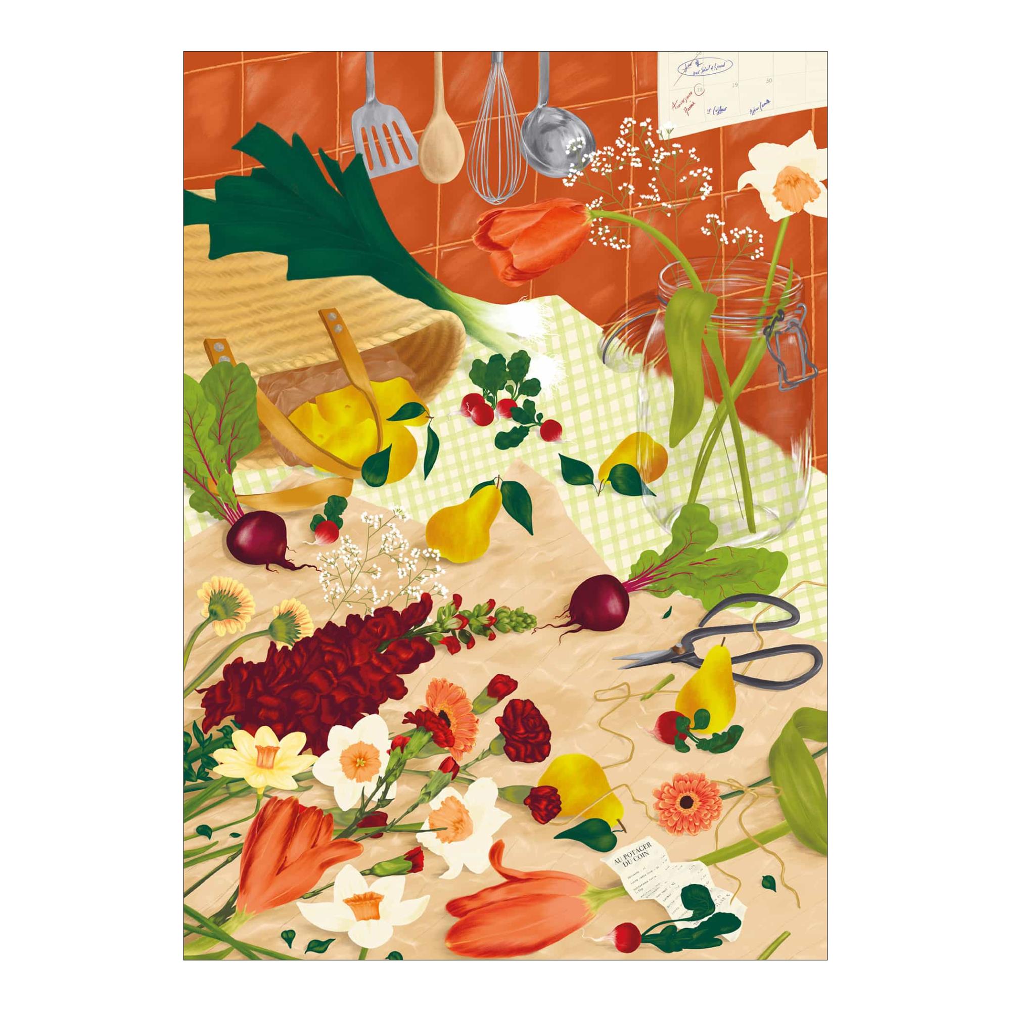 Puzzle 1000 piezas Jour férié Le retour du marché 2