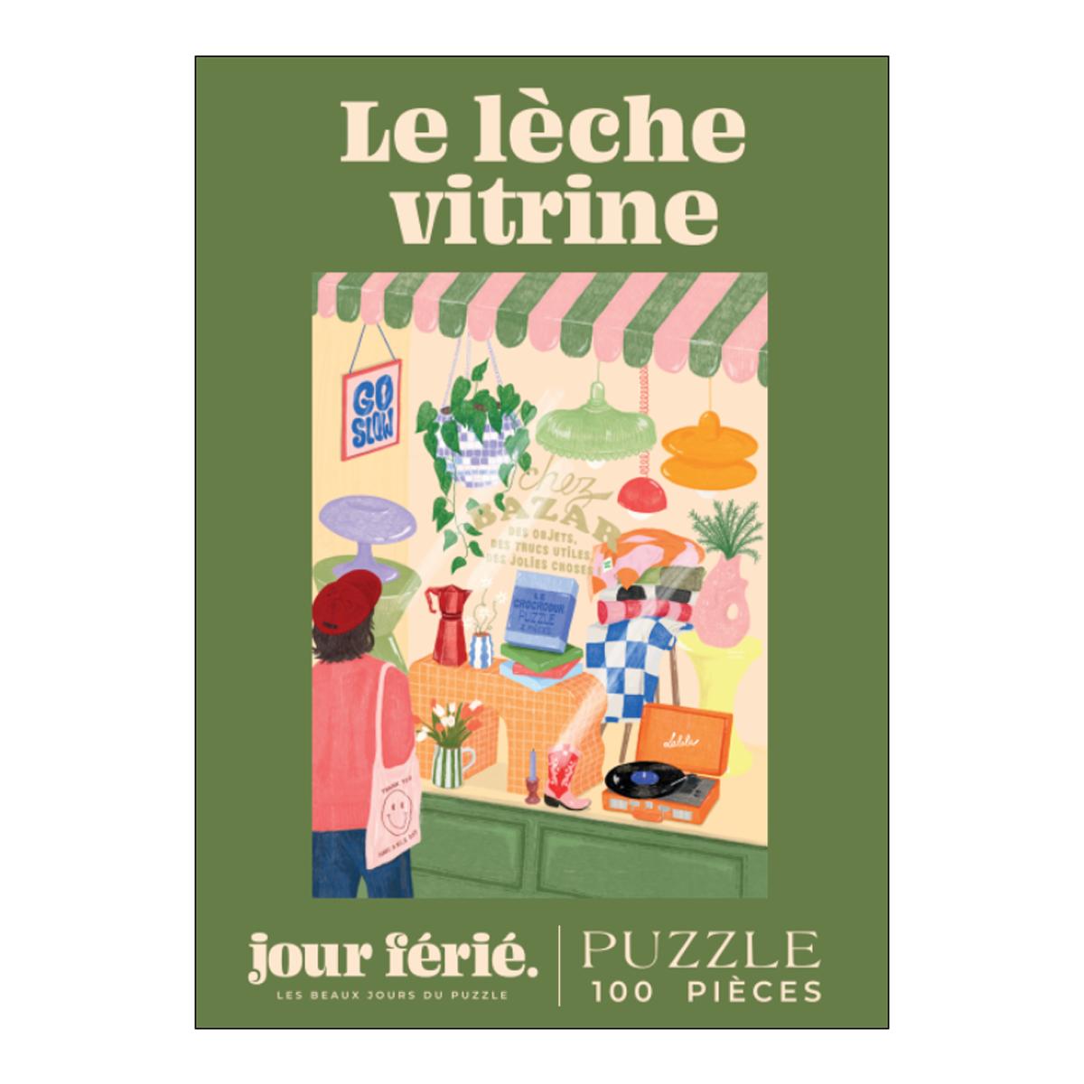 Imagen 0 de Mini puzzle 100 piezas Jour férié Le lèche vitrine