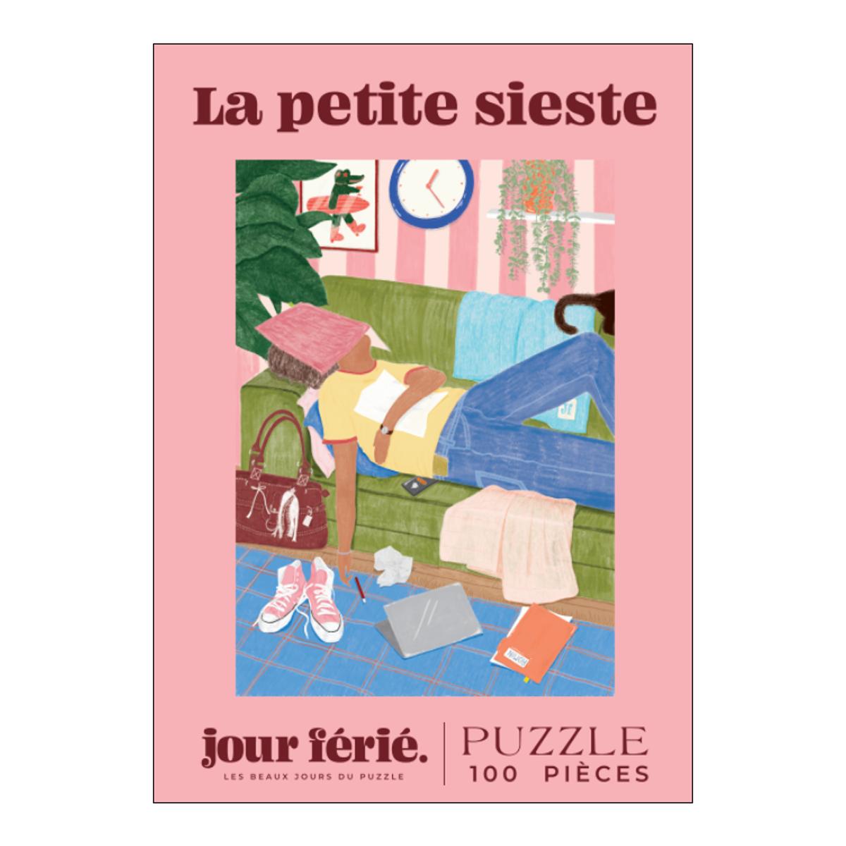 Imagen 0 de Mini puzzle 100 piezas Jour férié La petite sieste