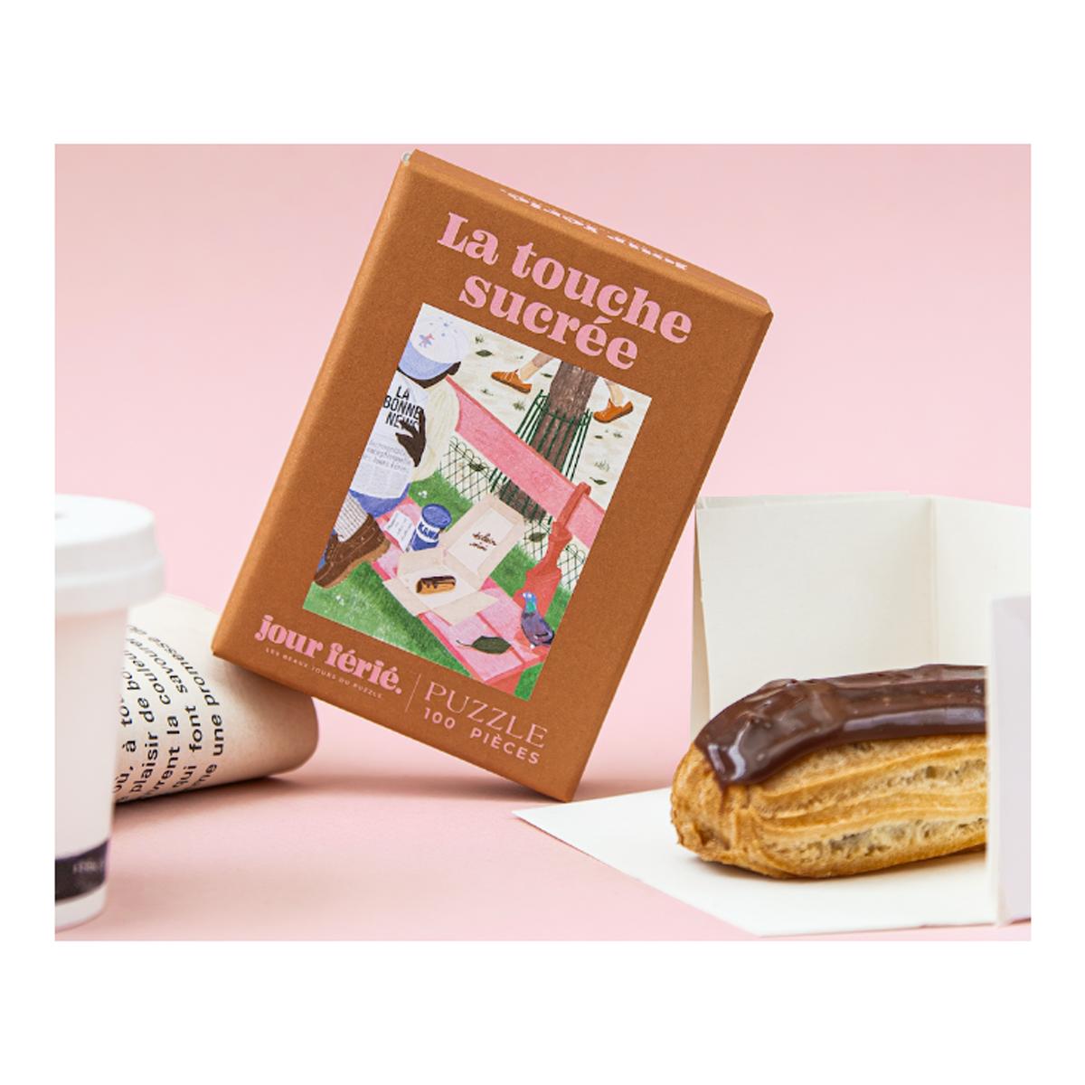 Mini puzzle 100 piezas Jour férié La touche sucrée 3