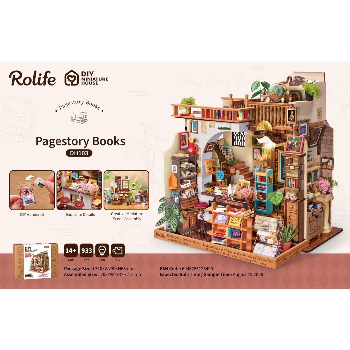 Imagen 4 de Maquetas de Madera Rolife Pagestory Books