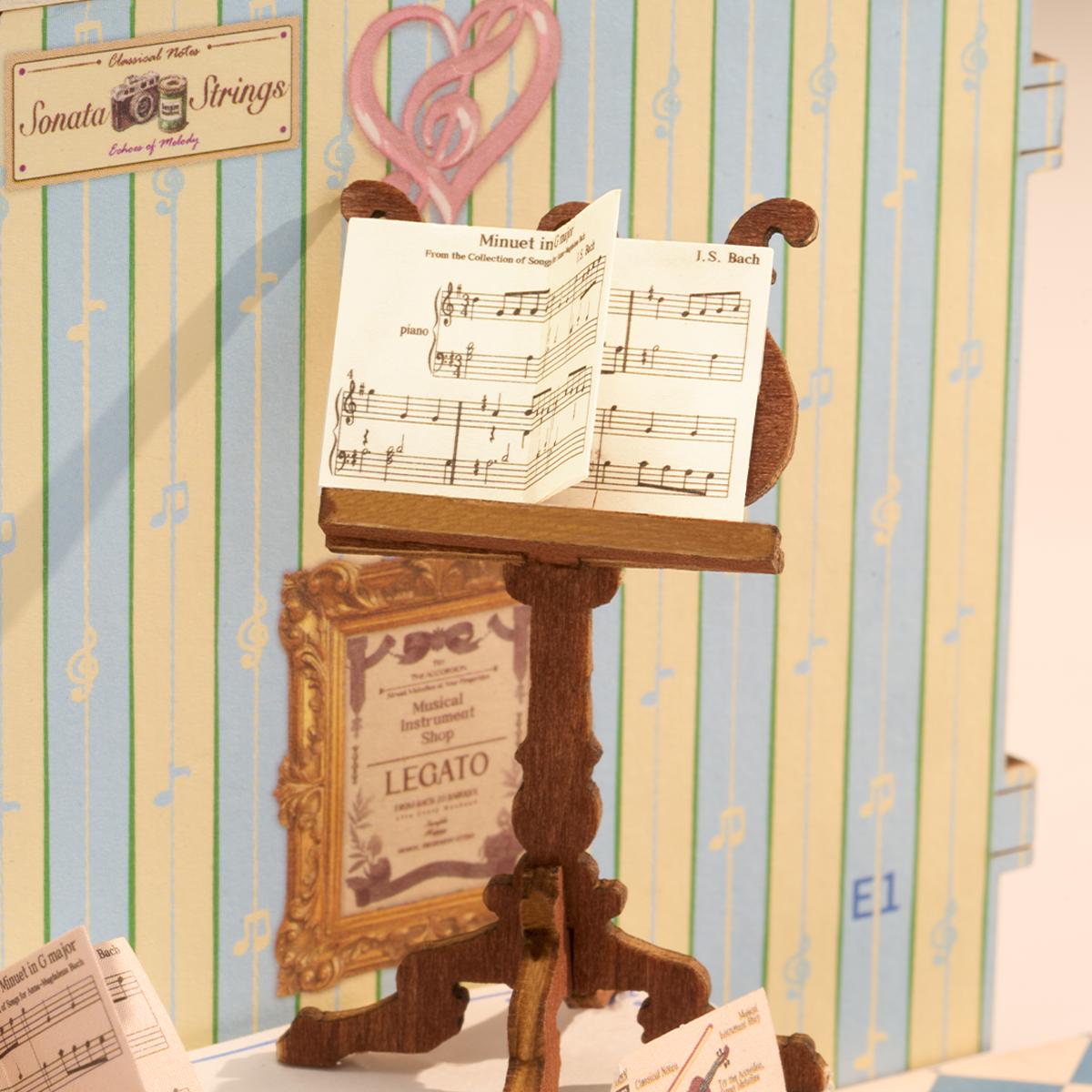 Imagen 2 de Maquetas de Madera Rolife Melody Instrument Shop