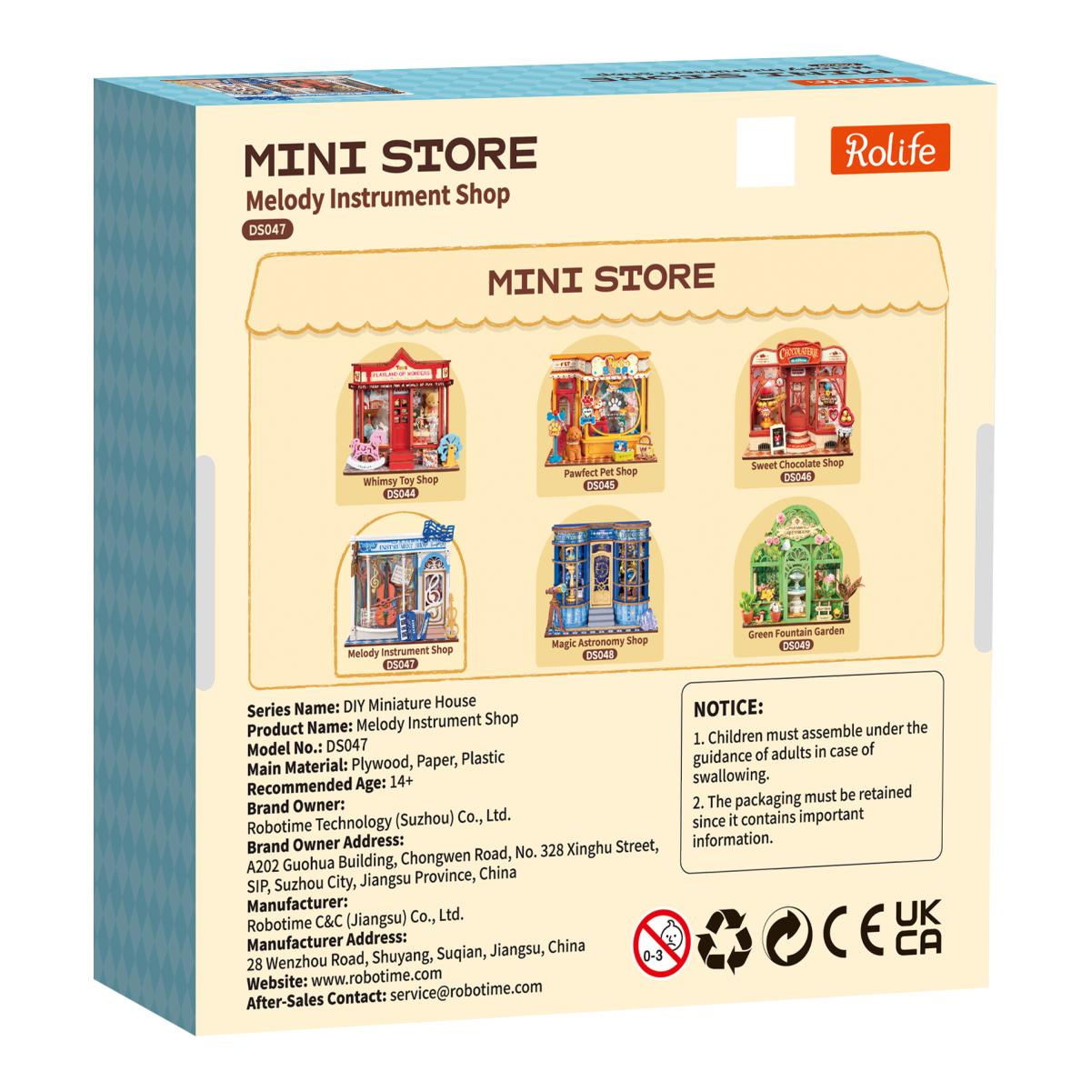 Imagen 8 de Maquetas de Madera Rolife Melody Instrument Shop